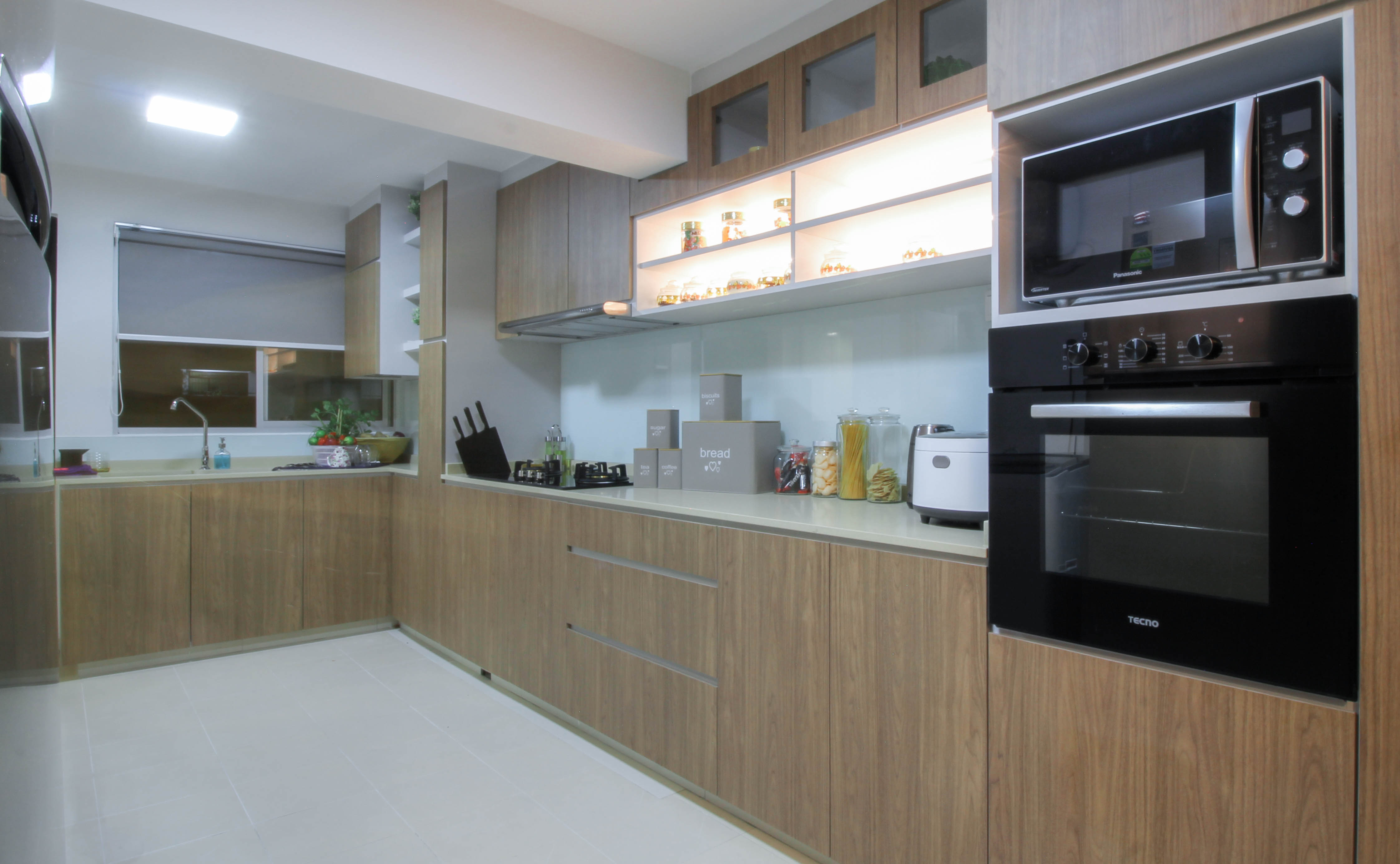 Contemporary, Industrial, Modern Design - Kitchen - HDB 3 Room - Design by Sense & Semblance Pte Ltd