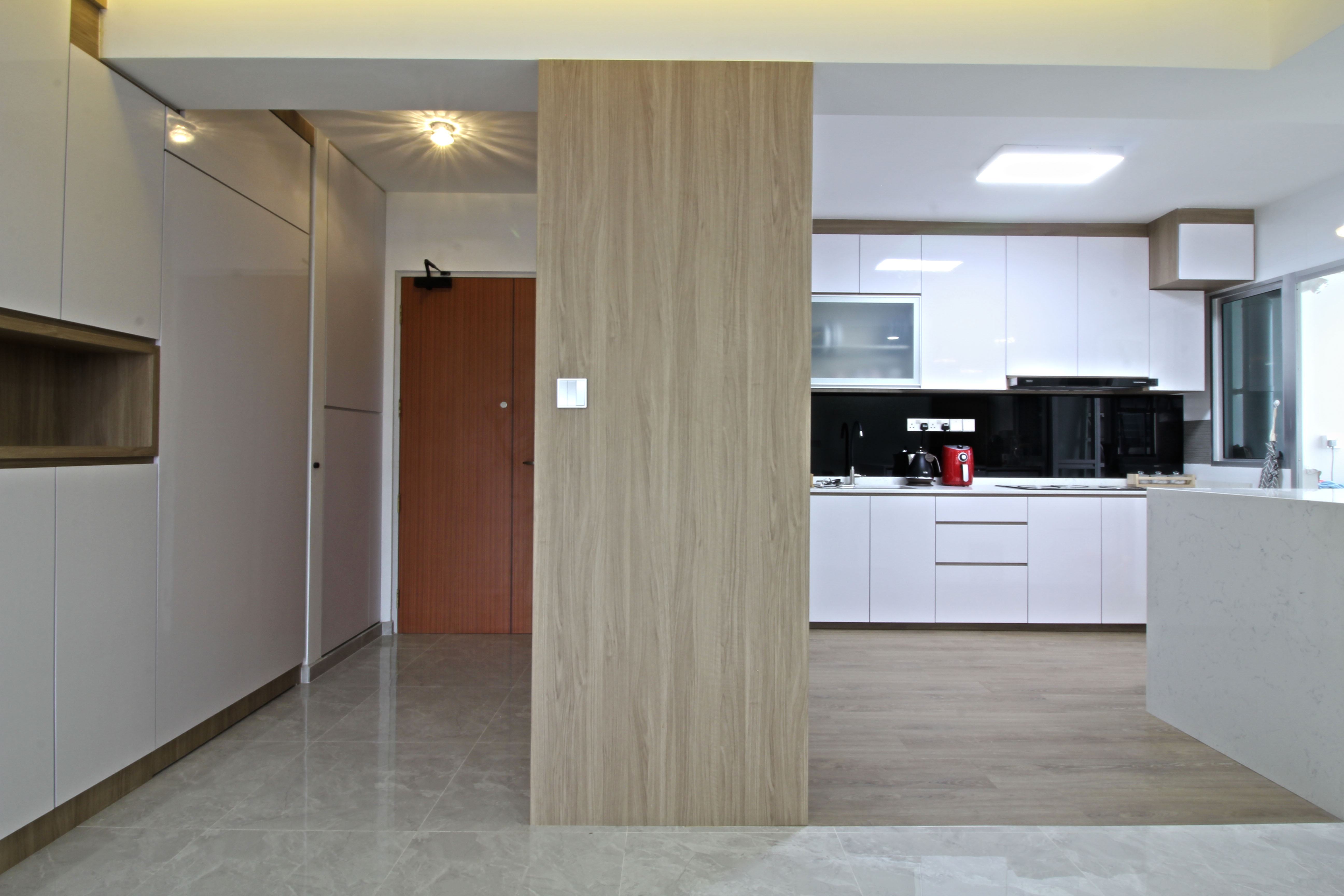 Minimalist, Scandinavian Design - Kitchen - HDB 5 Room - Design by Sense & Semblance Pte Ltd