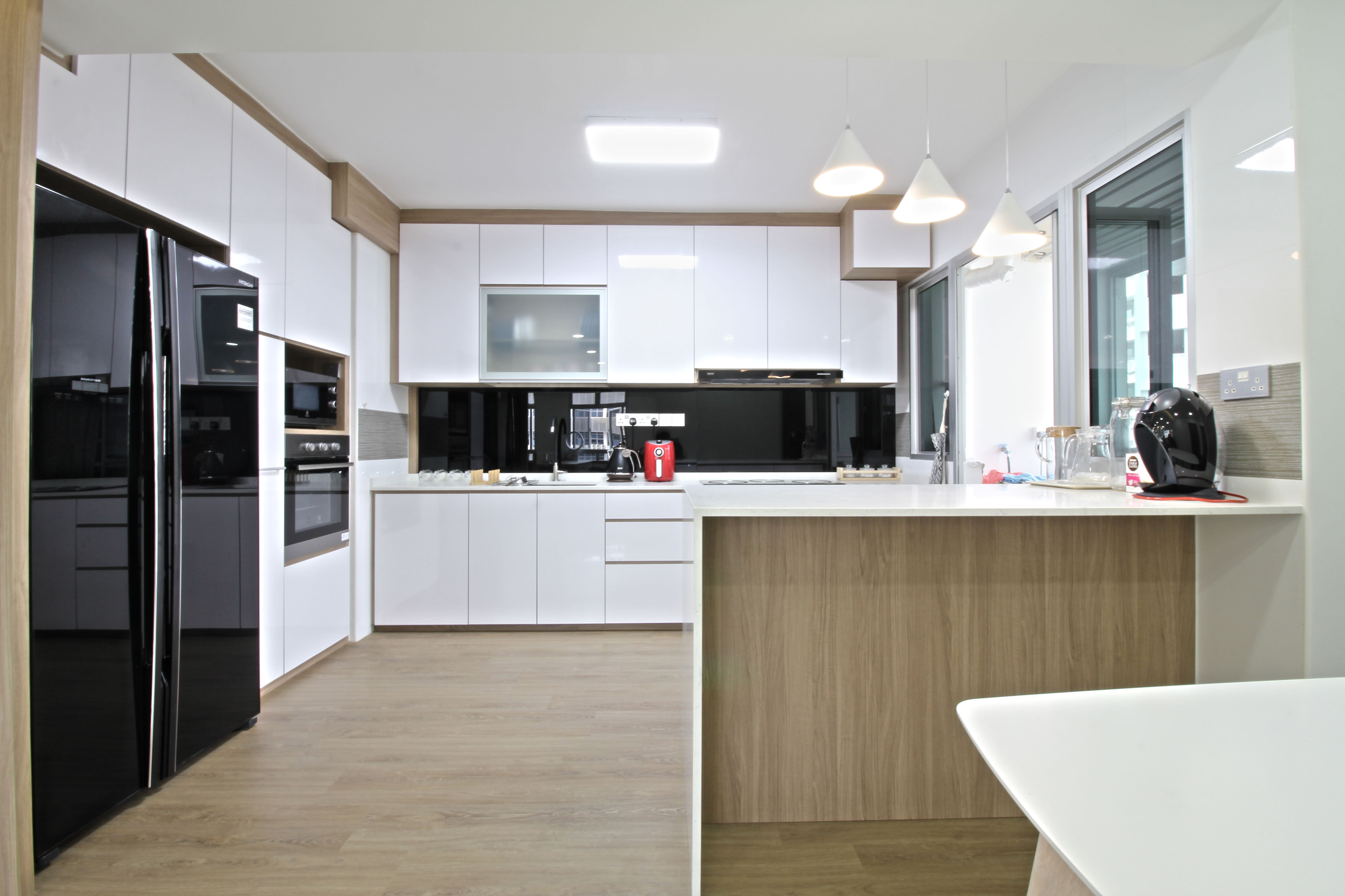 Minimalist, Scandinavian Design - Kitchen - HDB 5 Room - Design by Sense & Semblance Pte Ltd