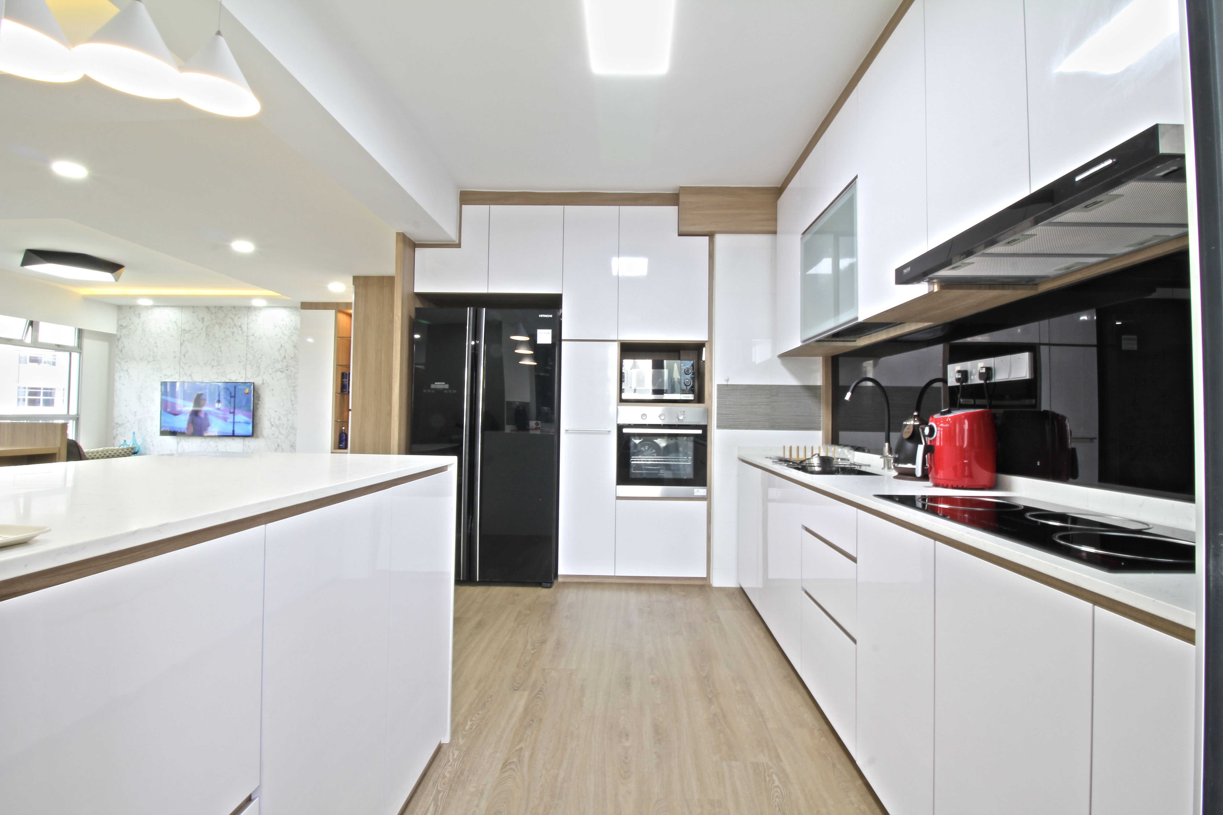 Minimalist, Scandinavian Design - Kitchen - HDB 5 Room - Design by Sense & Semblance Pte Ltd