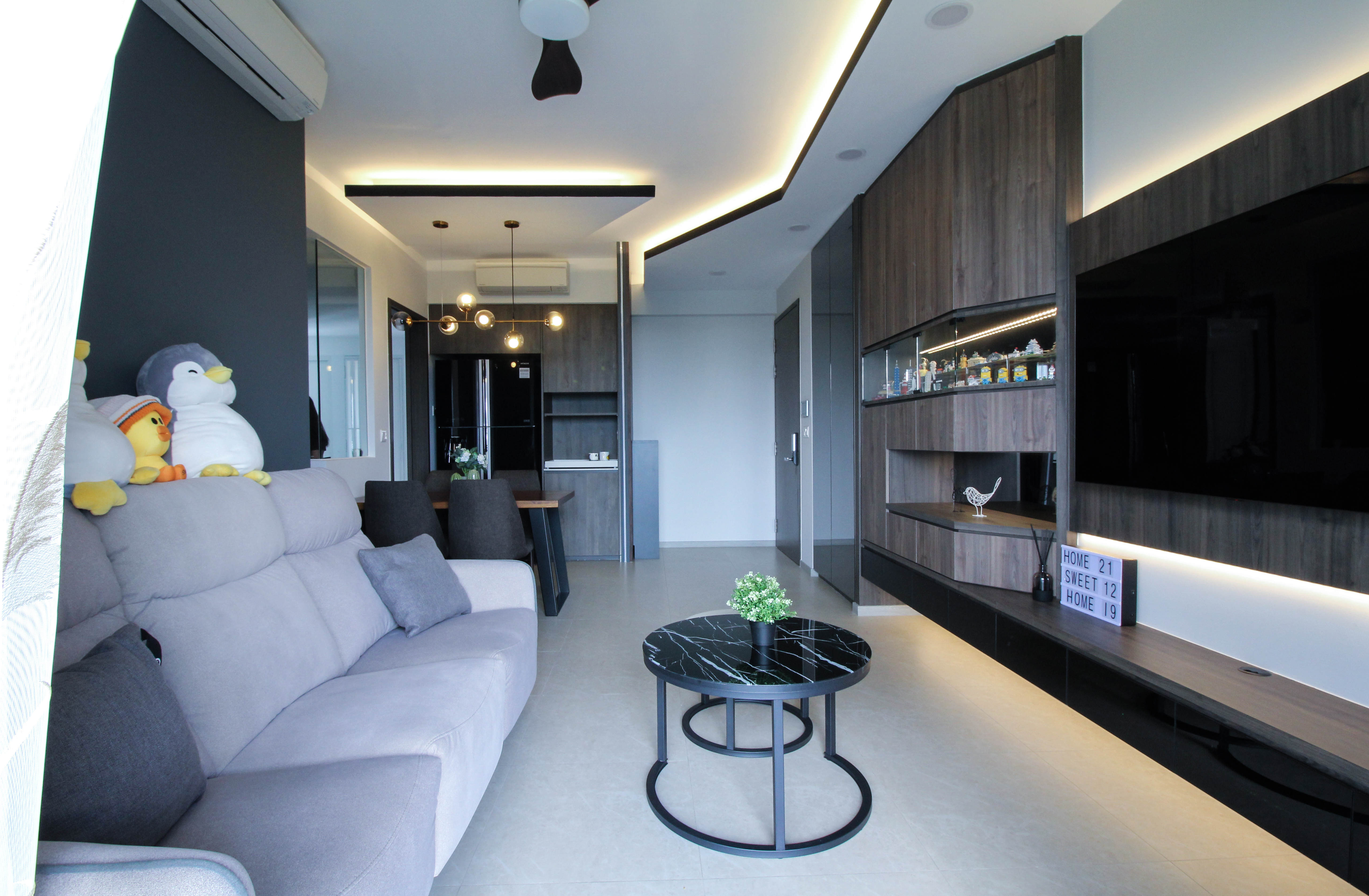 Contemporary, Modern Design - Living Room - Condominium - Design by Sense & Semblance Pte Ltd
