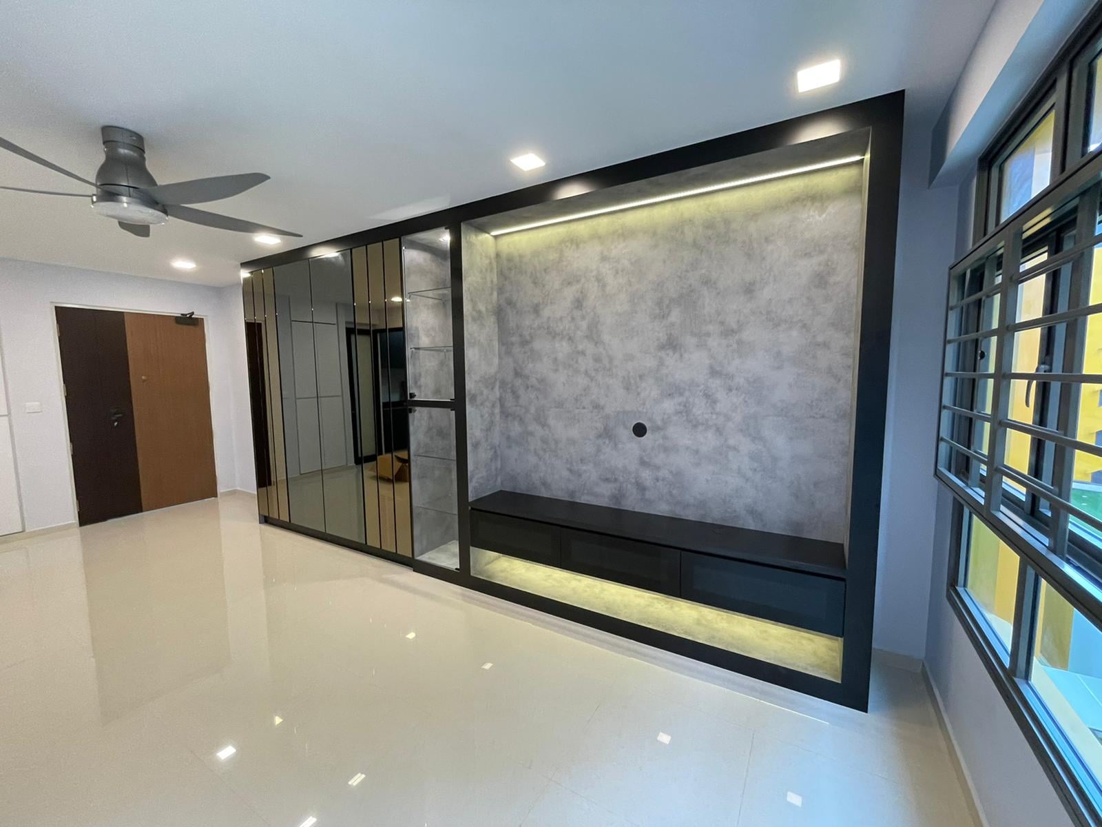 Modern, Others Design - Living Room - HDB 4 Room - Design by Six Dimension Design & Decor Pte Ltd