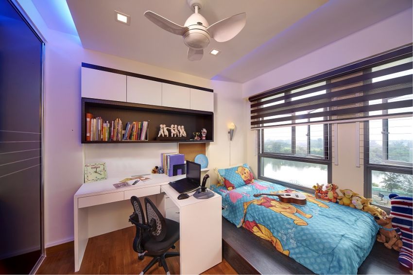 Contemporary, Modern Design - Bedroom - HDB 5 Room - Design by Six Dimension Design & Decor Pte Ltd