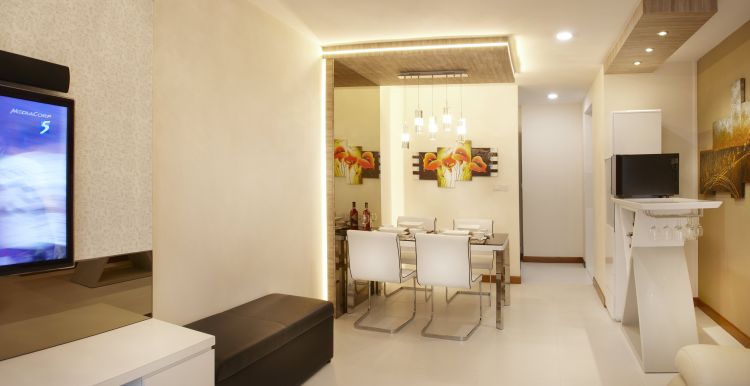 Contemporary, Modern Design - Dining Room - HDB 5 Room - Design by Six Dimension Design & Decor Pte Ltd