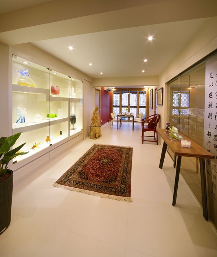 Retro, Rustic Design - Living Room - HDB 5 Room - Design by Six Dimension Design & Decor Pte Ltd