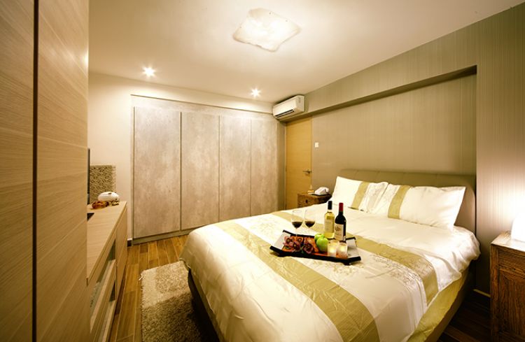 Retro, Rustic Design - Bedroom - HDB 5 Room - Design by Six Dimension Design & Decor Pte Ltd