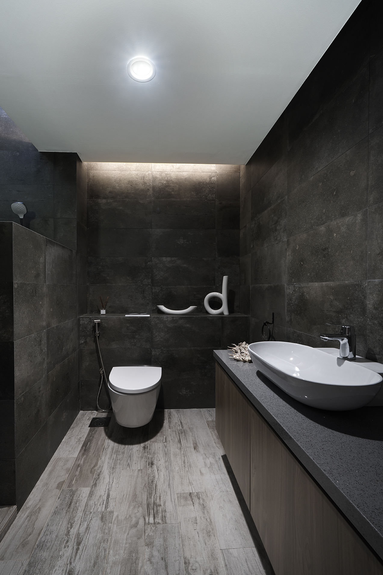 Contemporary, Modern Design - Bathroom - Landed House - Design by Six Dimension Design & Decor Pte Ltd