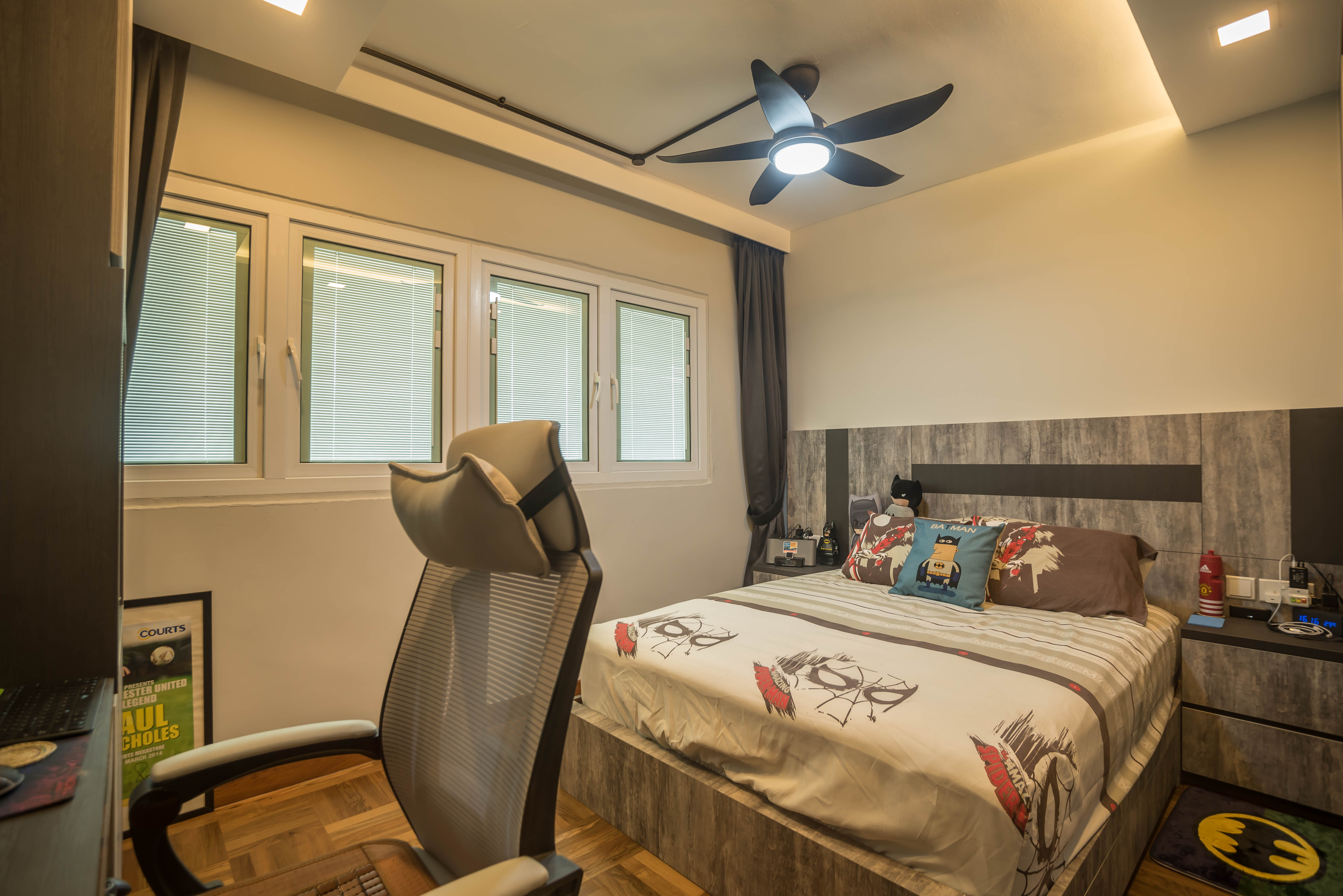 Modern Design - Bedroom - HDB Executive Apartment - Design by Sky Creation