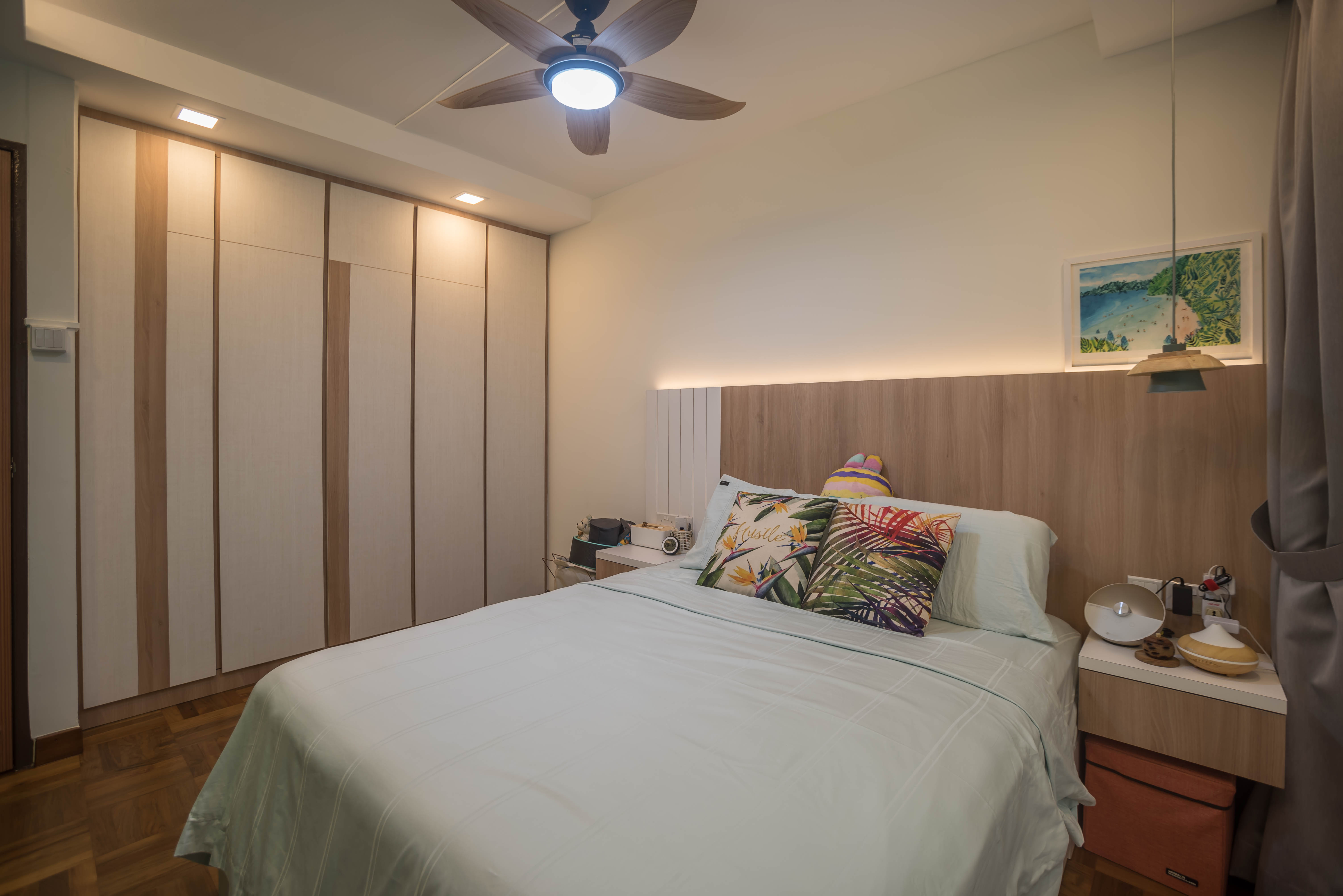 Modern Design - Bedroom - HDB Executive Apartment - Design by Sky Creation