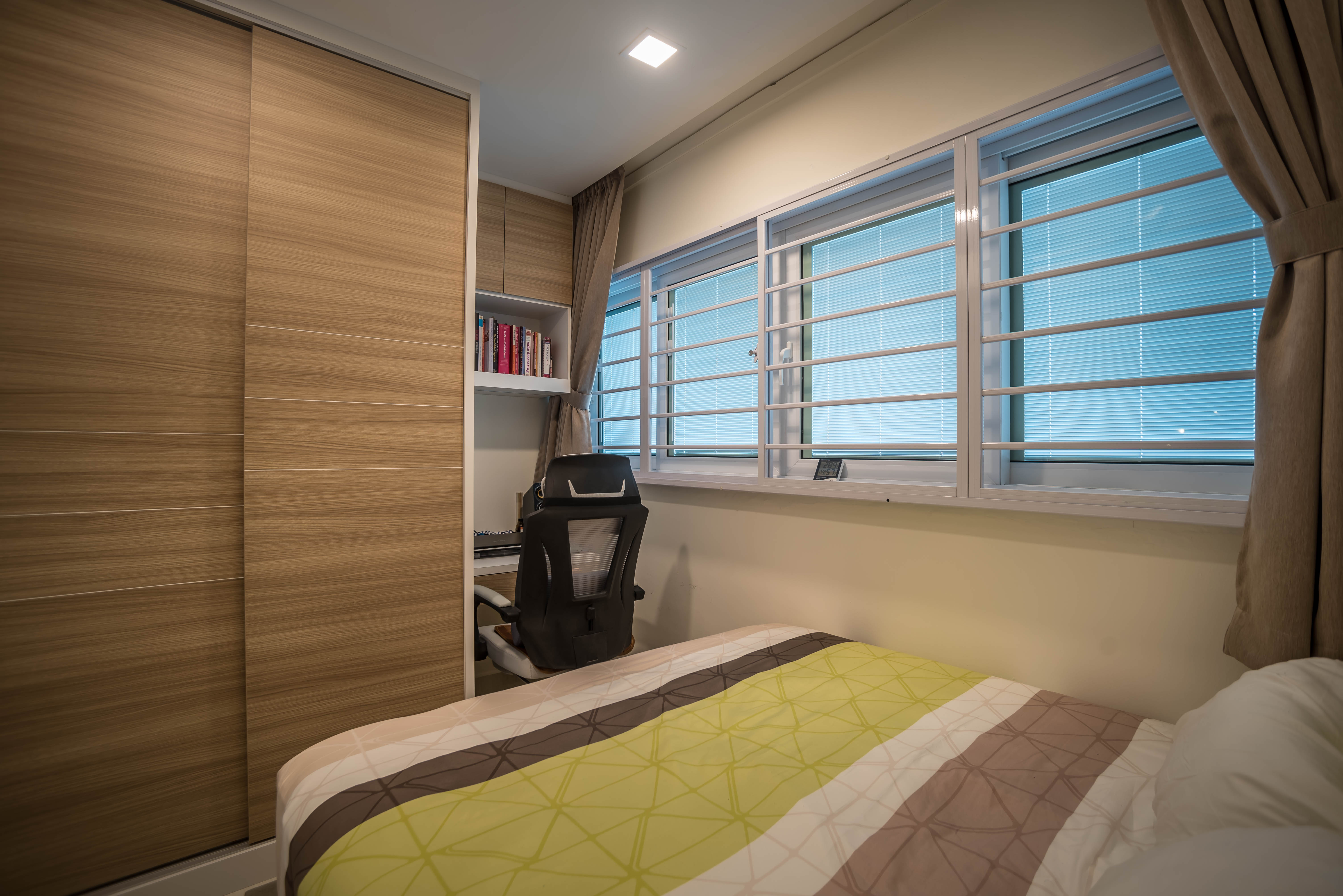 Modern Design - Bedroom - HDB Executive Apartment - Design by Sky Creation