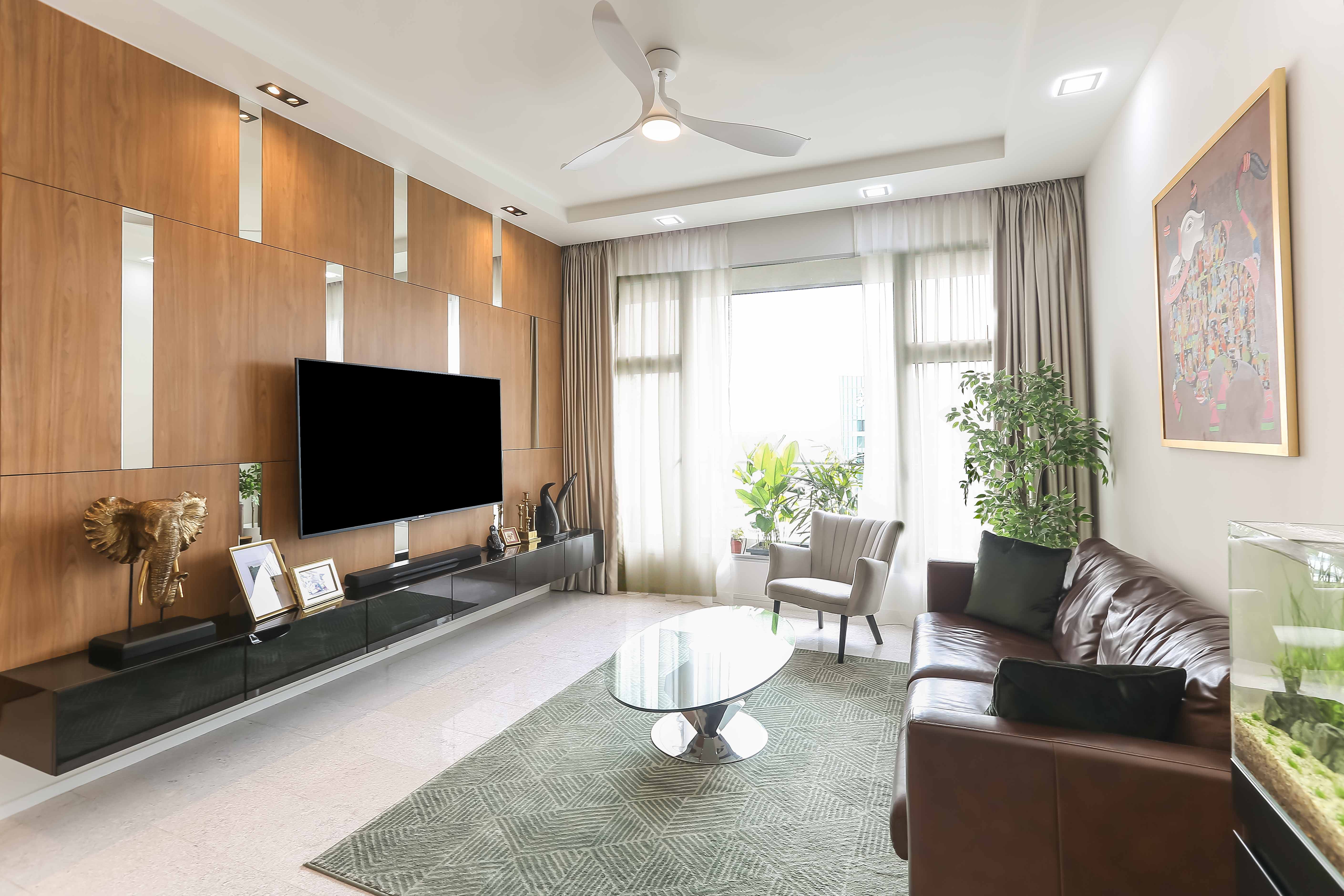 Modern, Resort Design - Living Room - Condominium - Design by Sky Creation