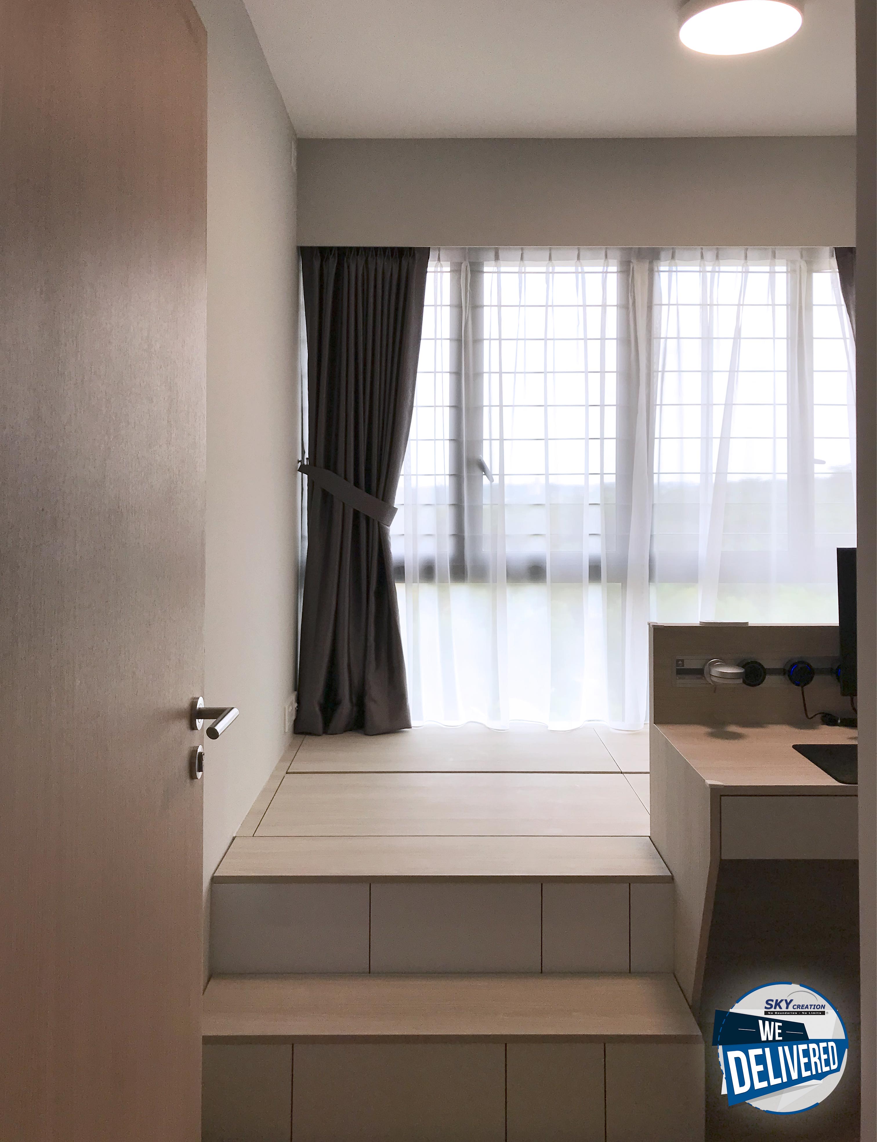 Contemporary, Modern Design - Bedroom - Condominium - Design by Sky Creation