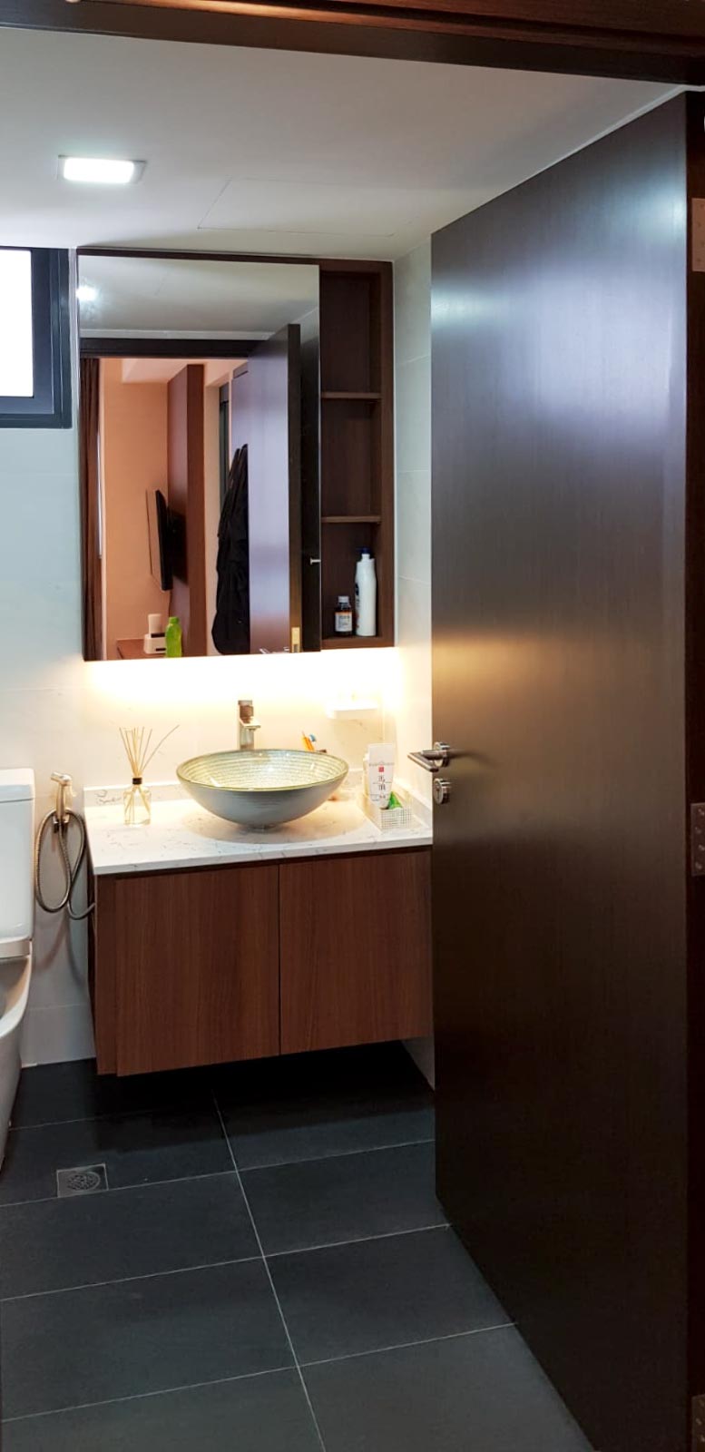 Industrial, Resort Design - Bathroom - Condominium - Design by Sky Creation