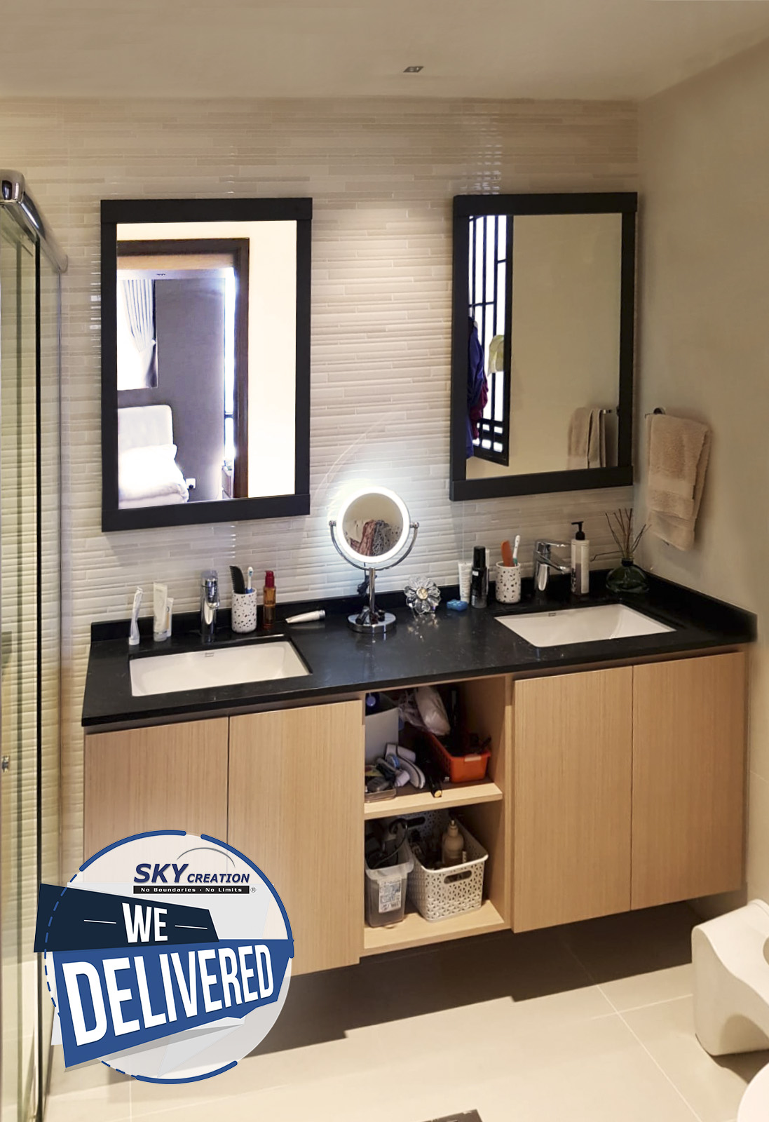 Modern Design - Bathroom - Condominium - Design by Sky Creation