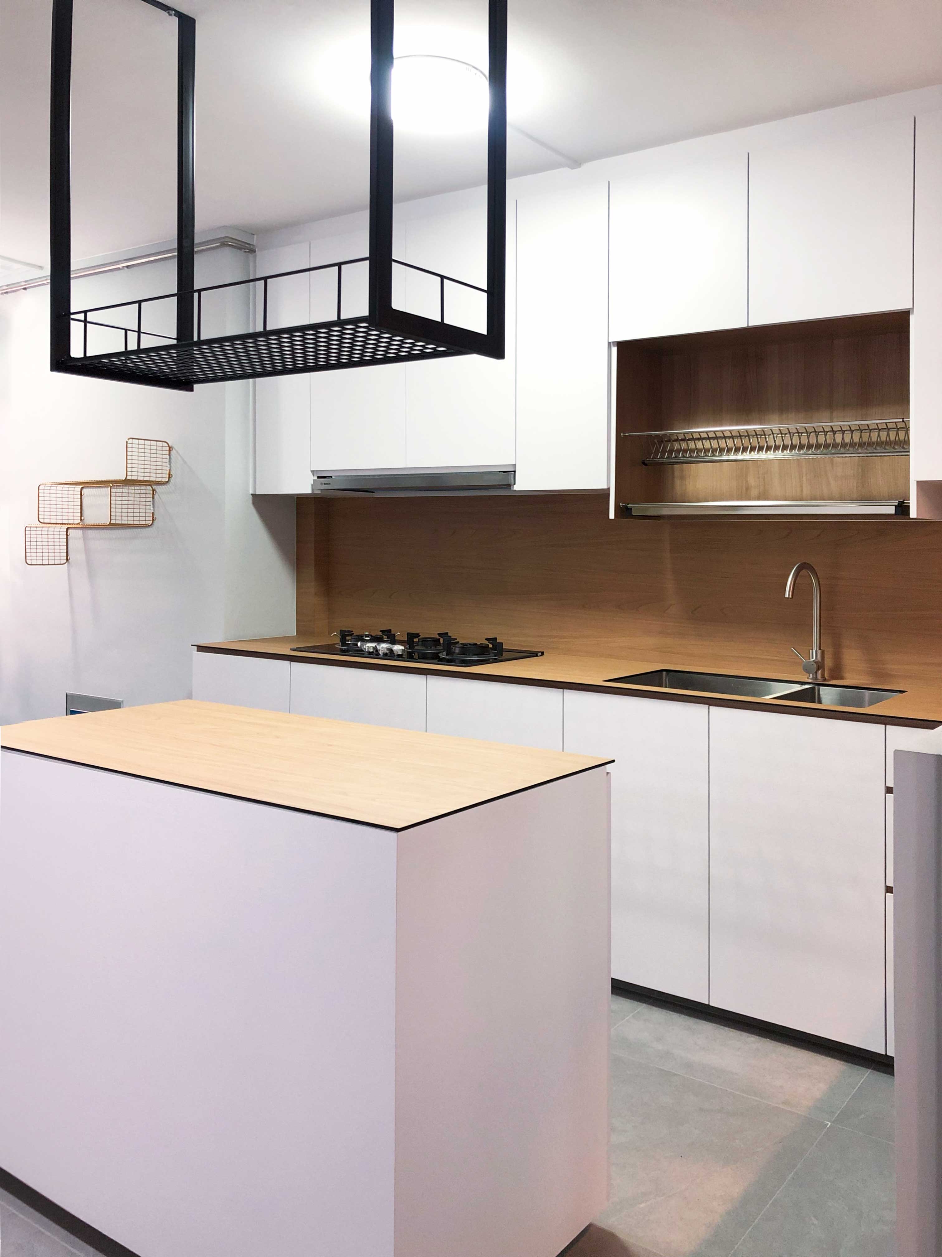 Scandinavian Design - Kitchen - HDB 5 Room - Design by Sky Creation