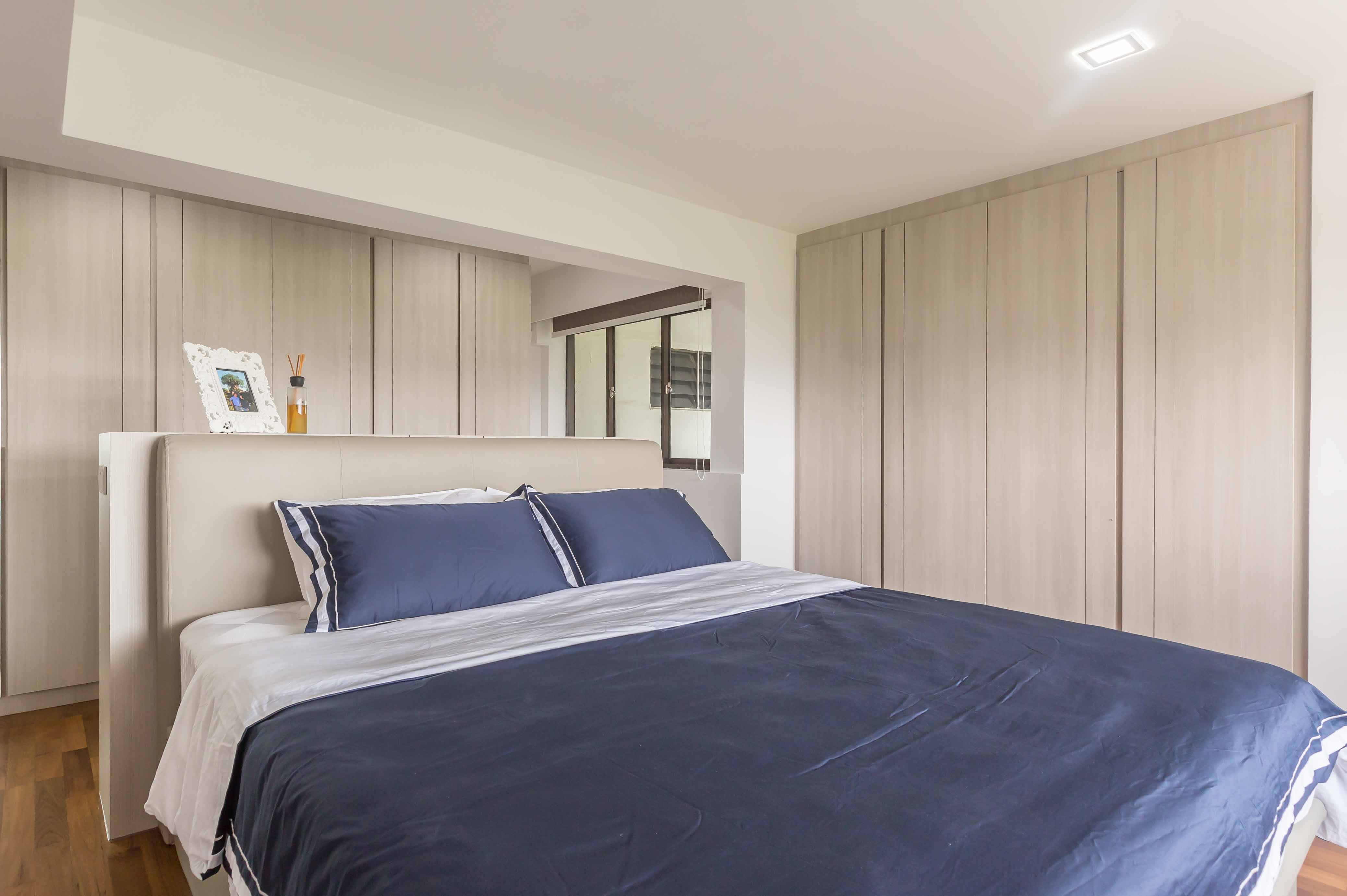Modern Design - Bedroom - HDB 4 Room - Design by Sky Creation