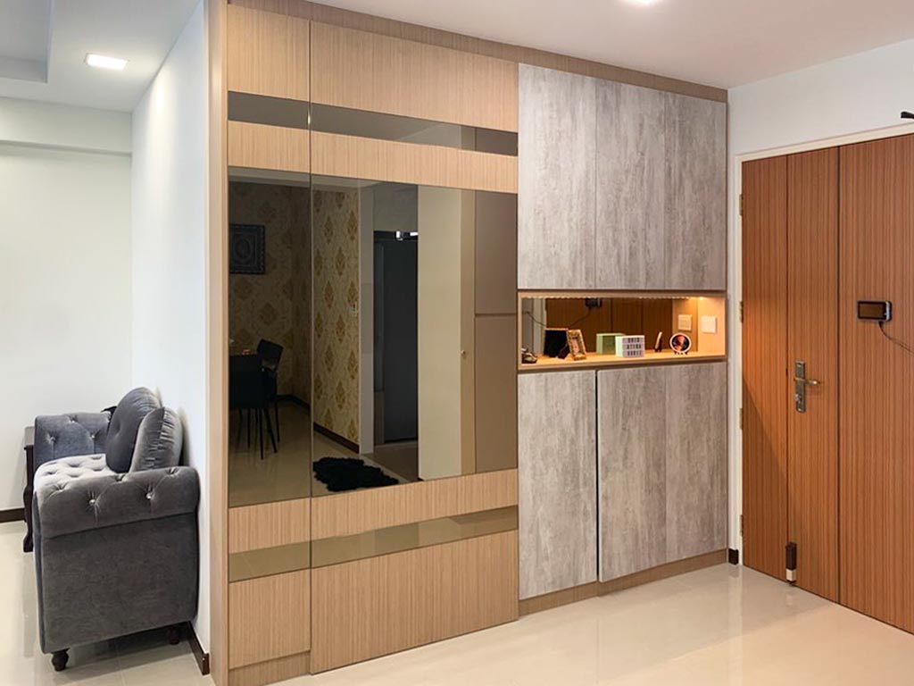 Modern Design - Living Room - HDB 5 Room - Design by Sky Creation