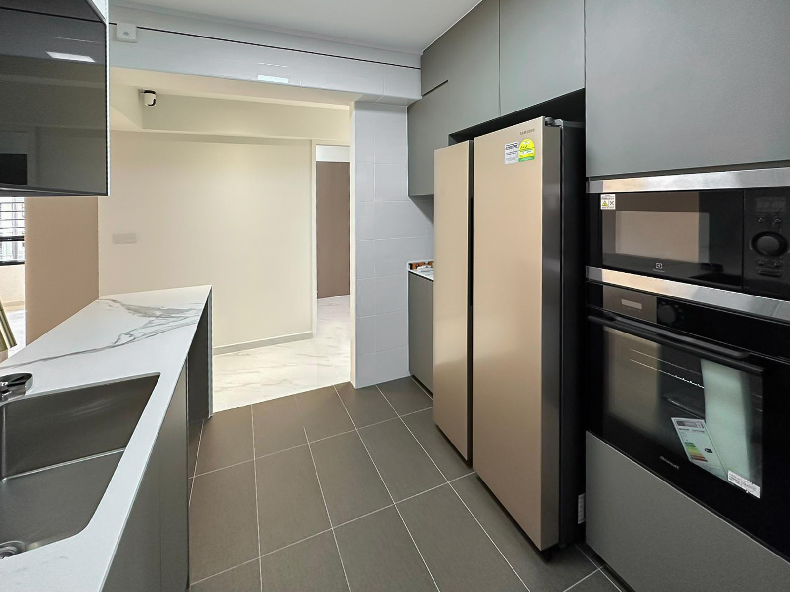 Scandinavian Design - Kitchen - HDB 4 Room - Design by Sky Creation