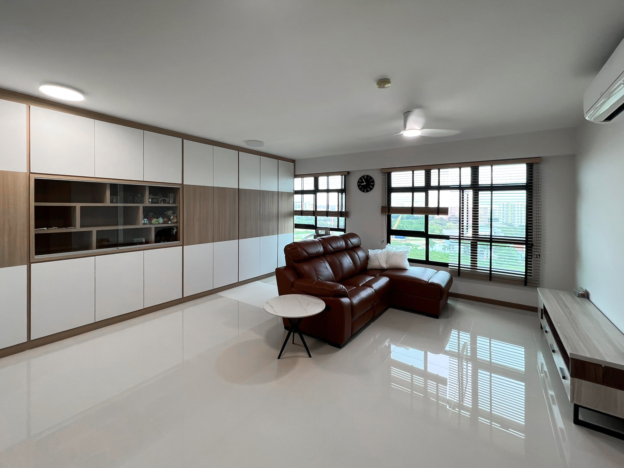 Modern, Scandinavian Design - Living Room - HDB 5 Room - Design by Sky Creation
