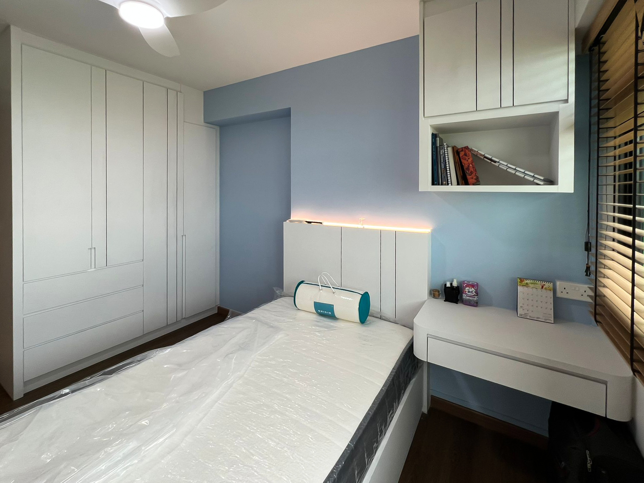 Modern, Scandinavian Design - Bedroom - HDB 5 Room - Design by Sky Creation