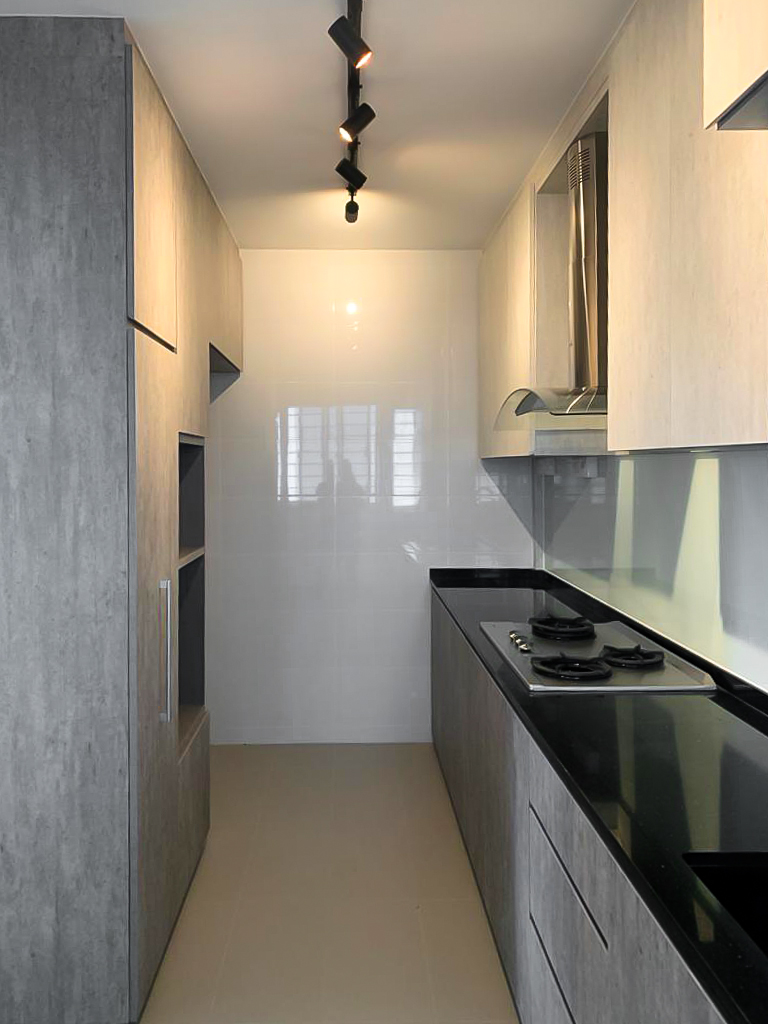 Scandinavian Design - Kitchen - HDB 5 Room - Design by Sky Creation