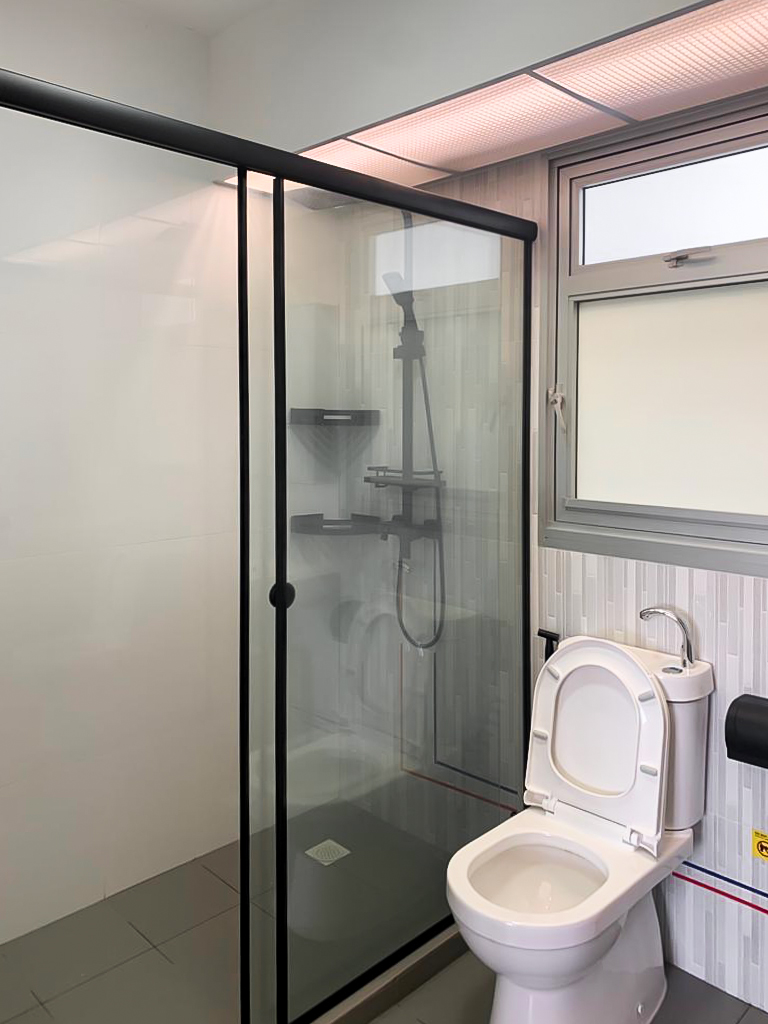 Scandinavian Design - Bathroom - HDB 5 Room - Design by Sky Creation