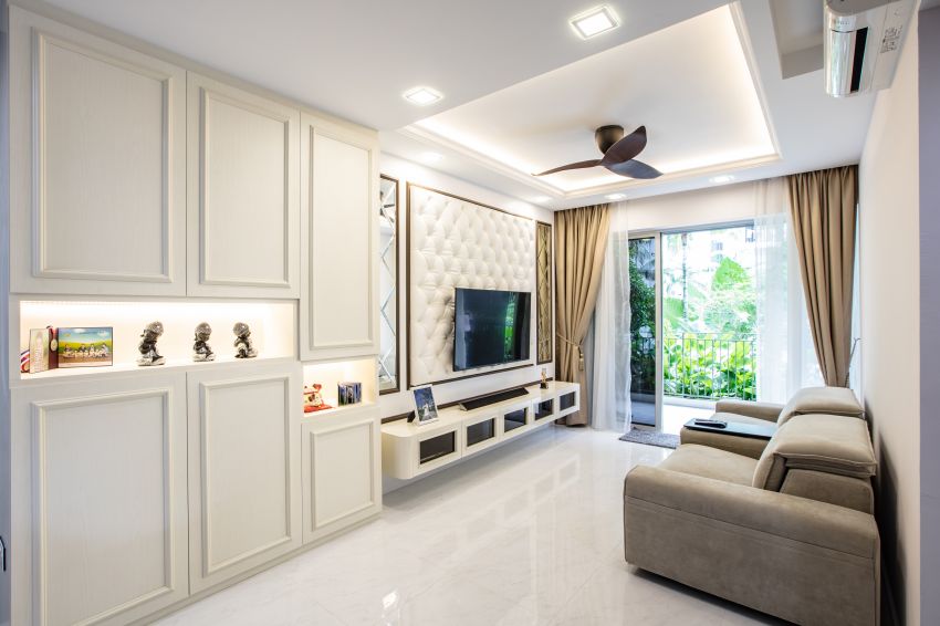 Classical, Modern Design - Living Room - Condominium - Design by Sky Creation