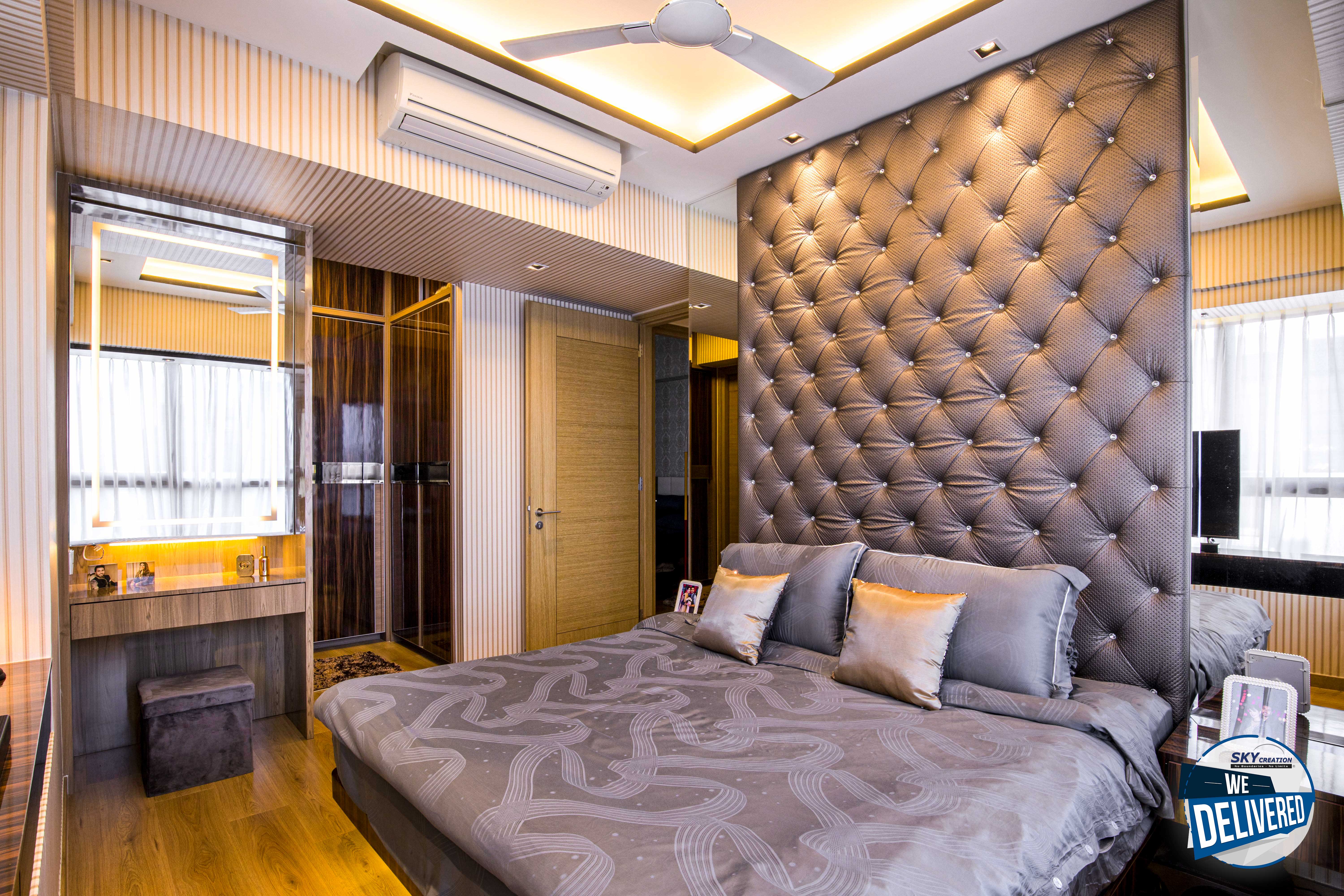 Contemporary, Resort Design - Bedroom - Condominium - Design by Sky Creation