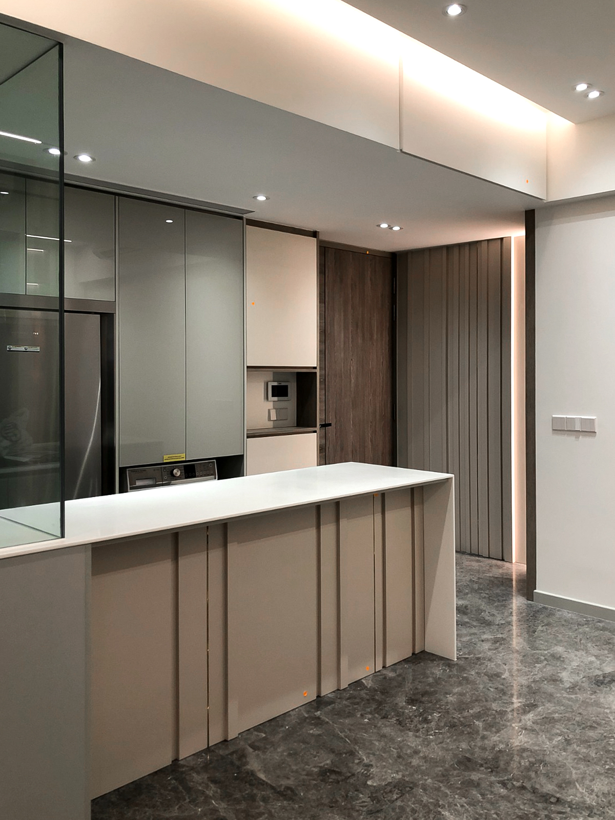 Modern Design - Kitchen - Condominium - Design by Sky Creation