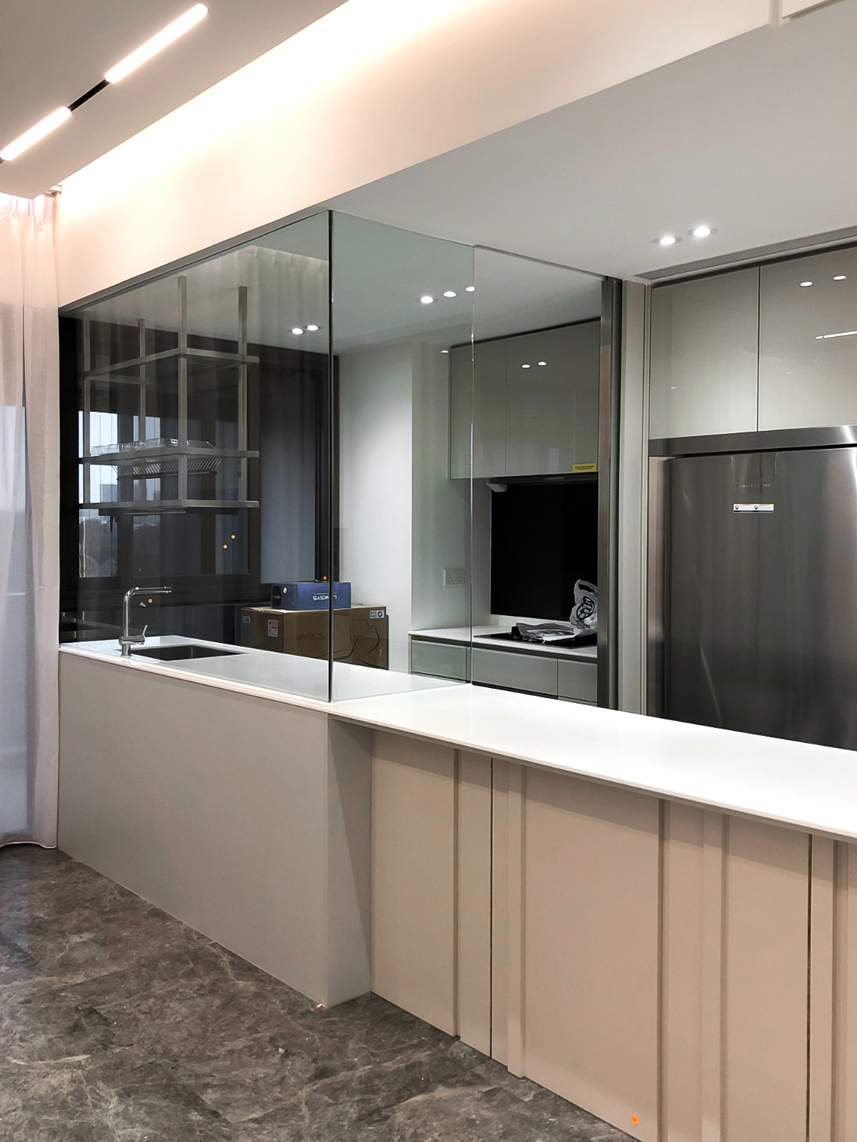 Modern Design - Kitchen - Condominium - Design by Sky Creation