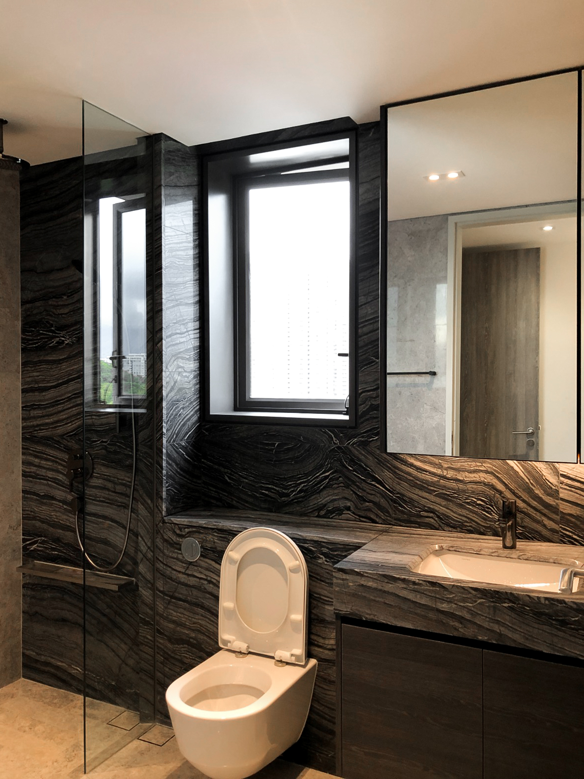 Modern Design - Bathroom - Condominium - Design by Sky Creation