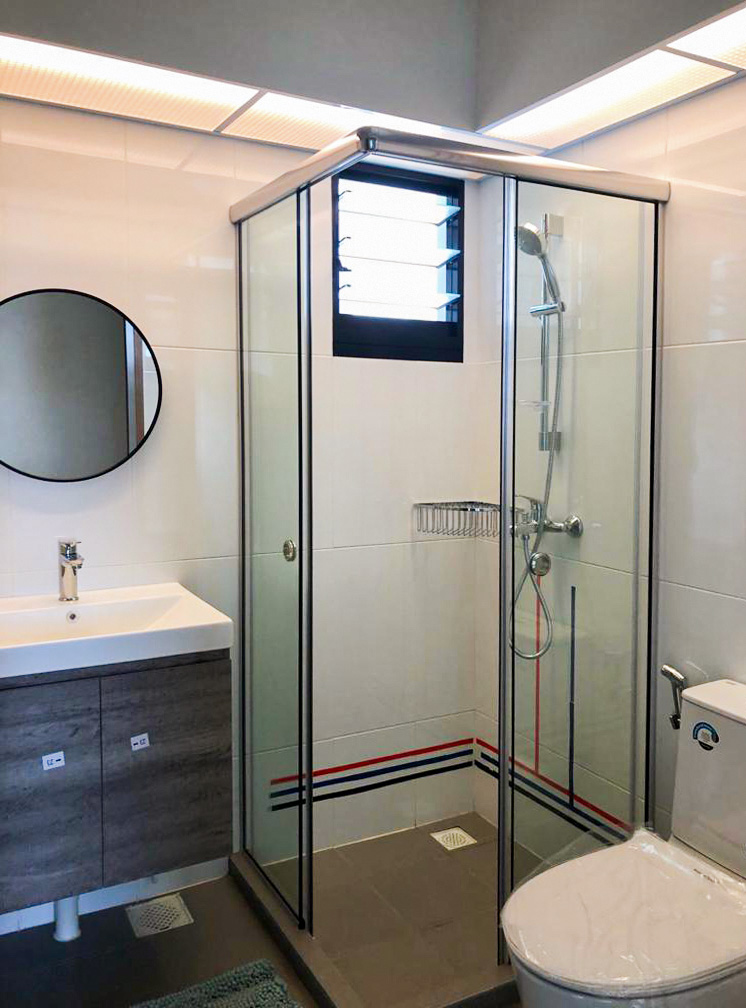 Scandinavian Design - Bathroom - Condominium - Design by Sky Creation