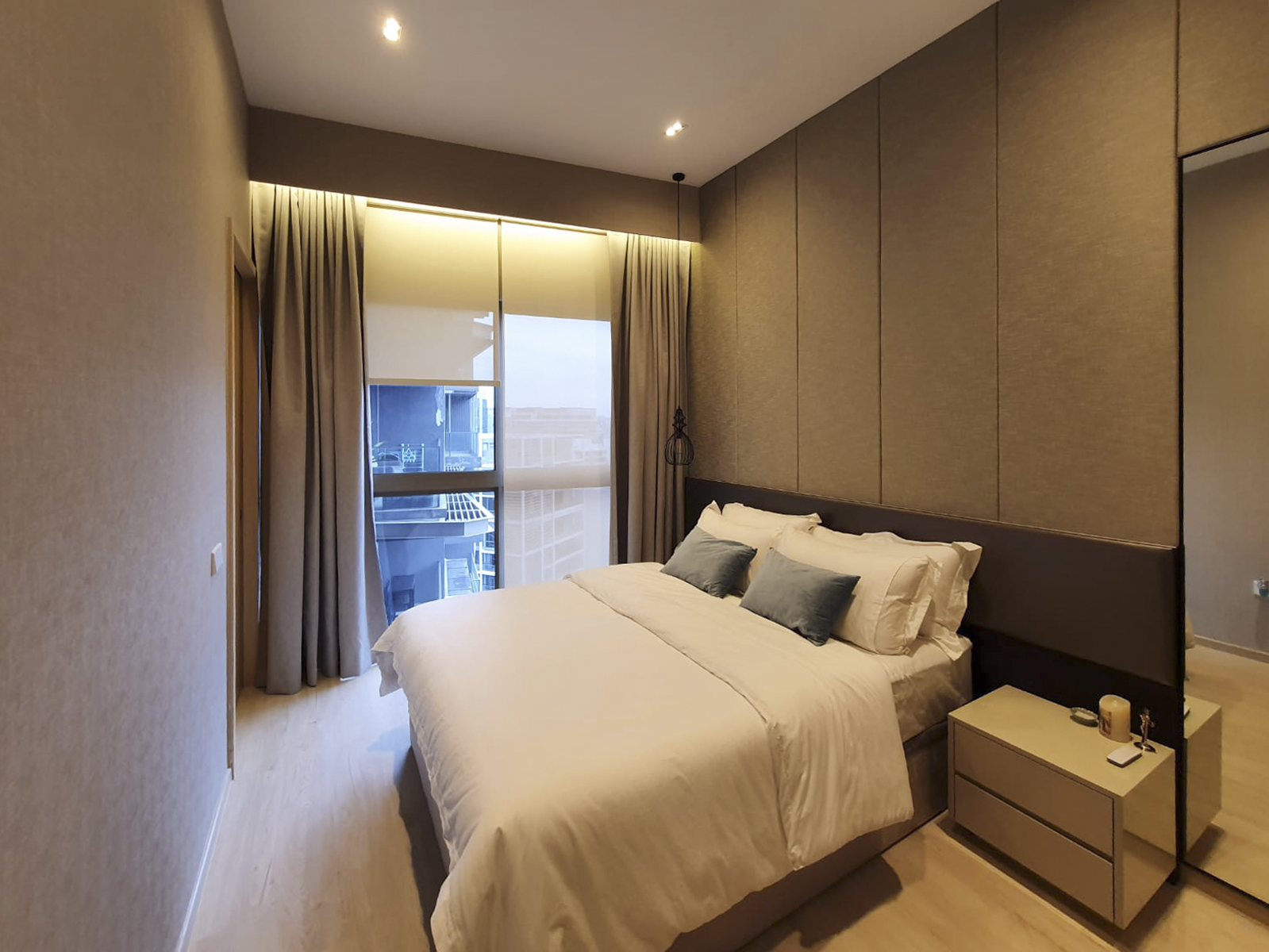 Contemporary, Minimalist Design - Bedroom - Condominium - Design by Sky Creation