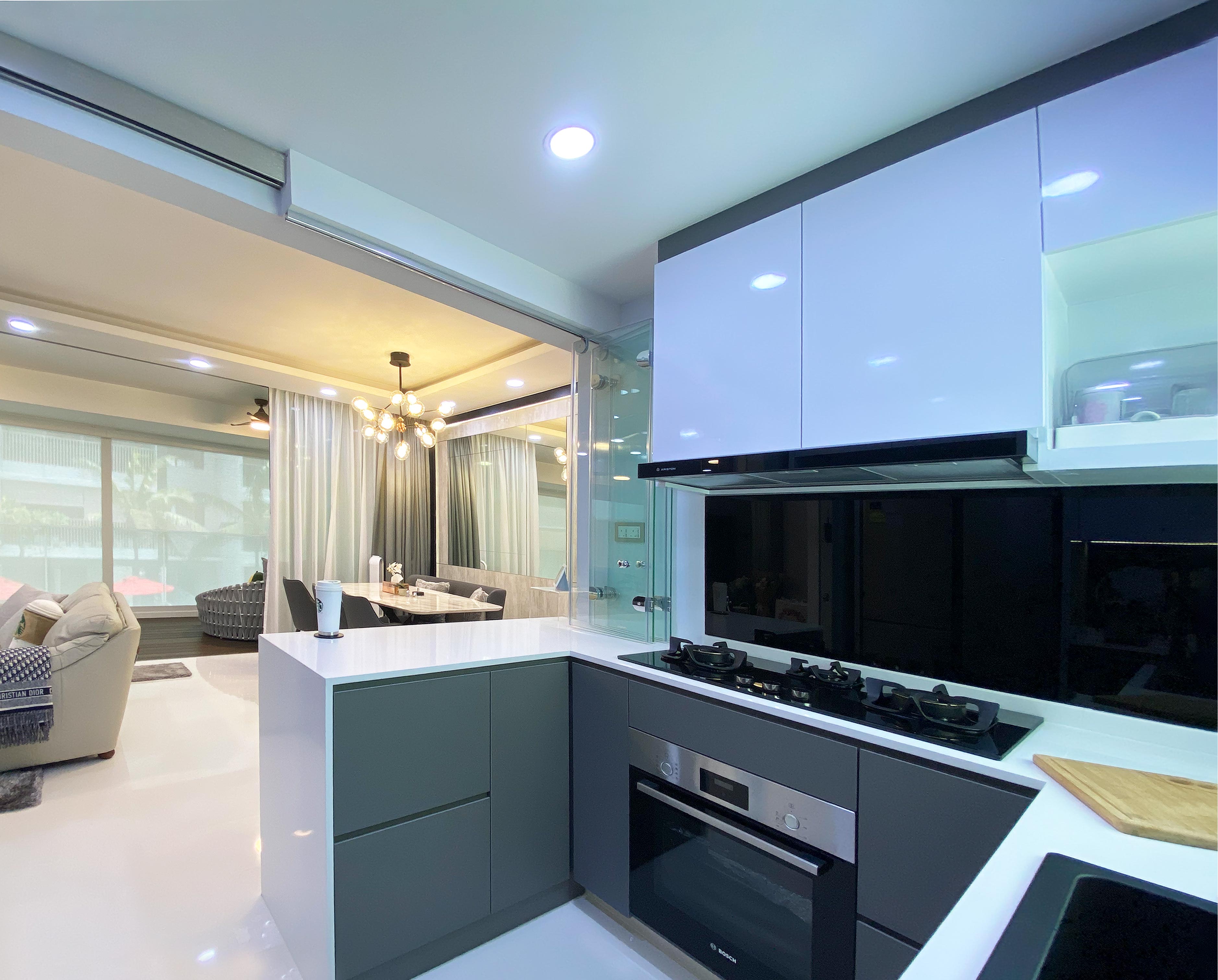 Contemporary Design - Kitchen - Condominium - Design by Sky Creation