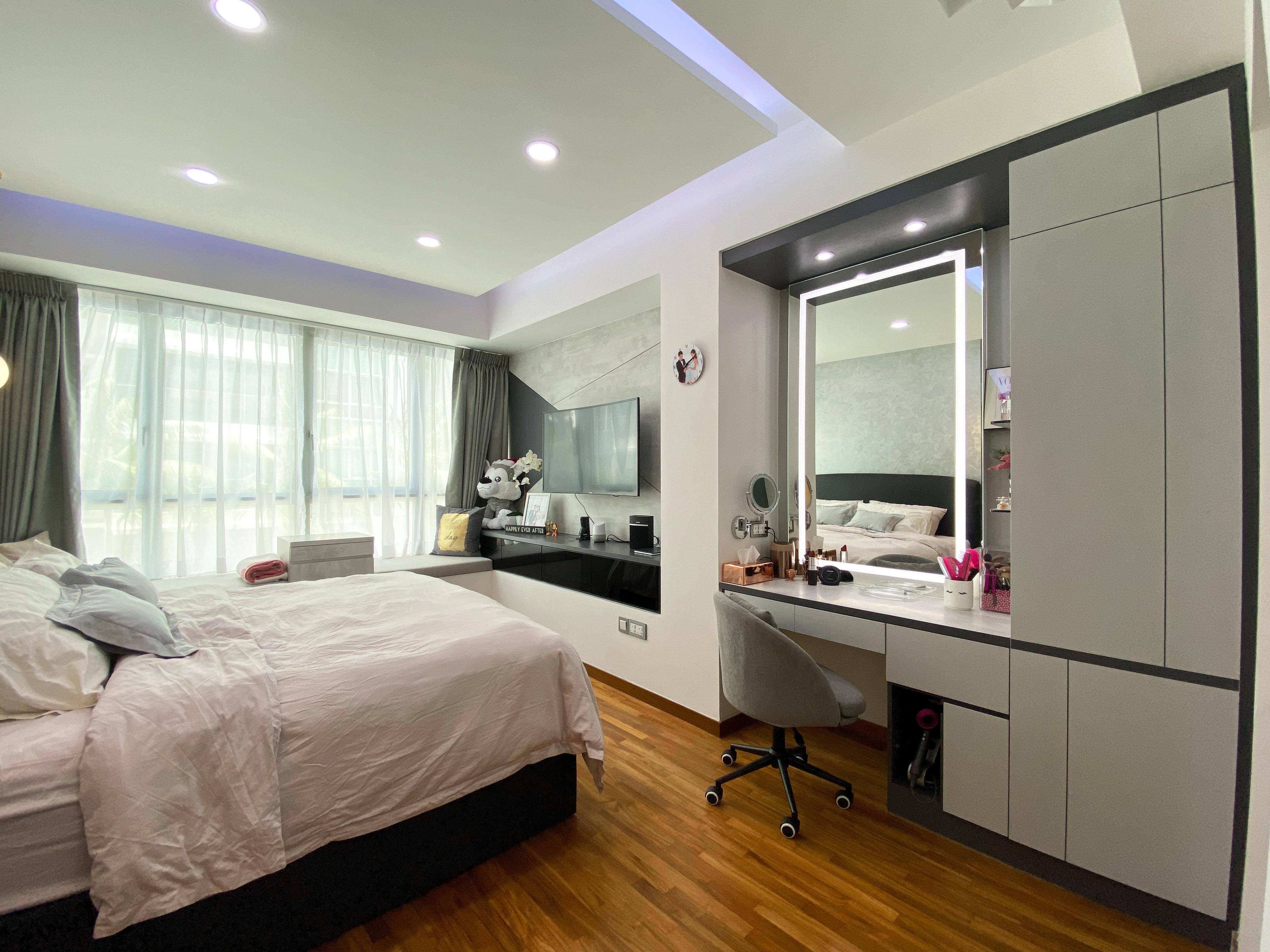 Contemporary Design - Bedroom - Condominium - Design by Sky Creation