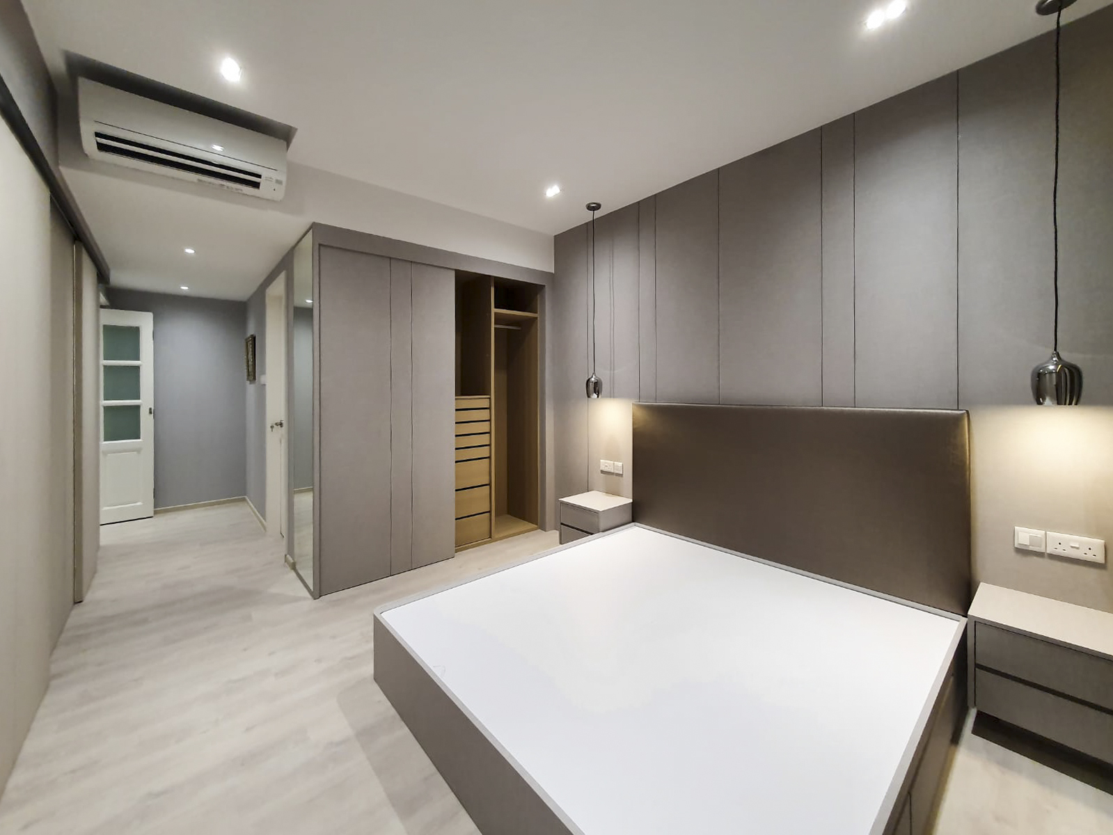 Minimalist Design - Bedroom - Condominium - Design by Sky Creation