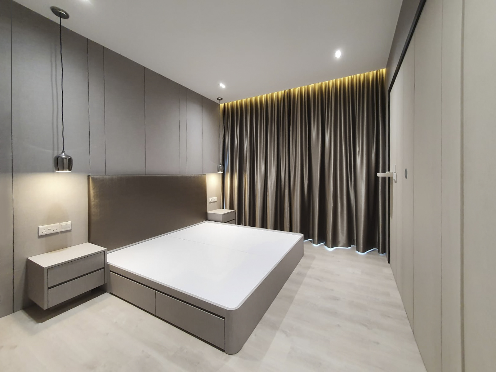 Minimalist Design - Bedroom - Condominium - Design by Sky Creation
