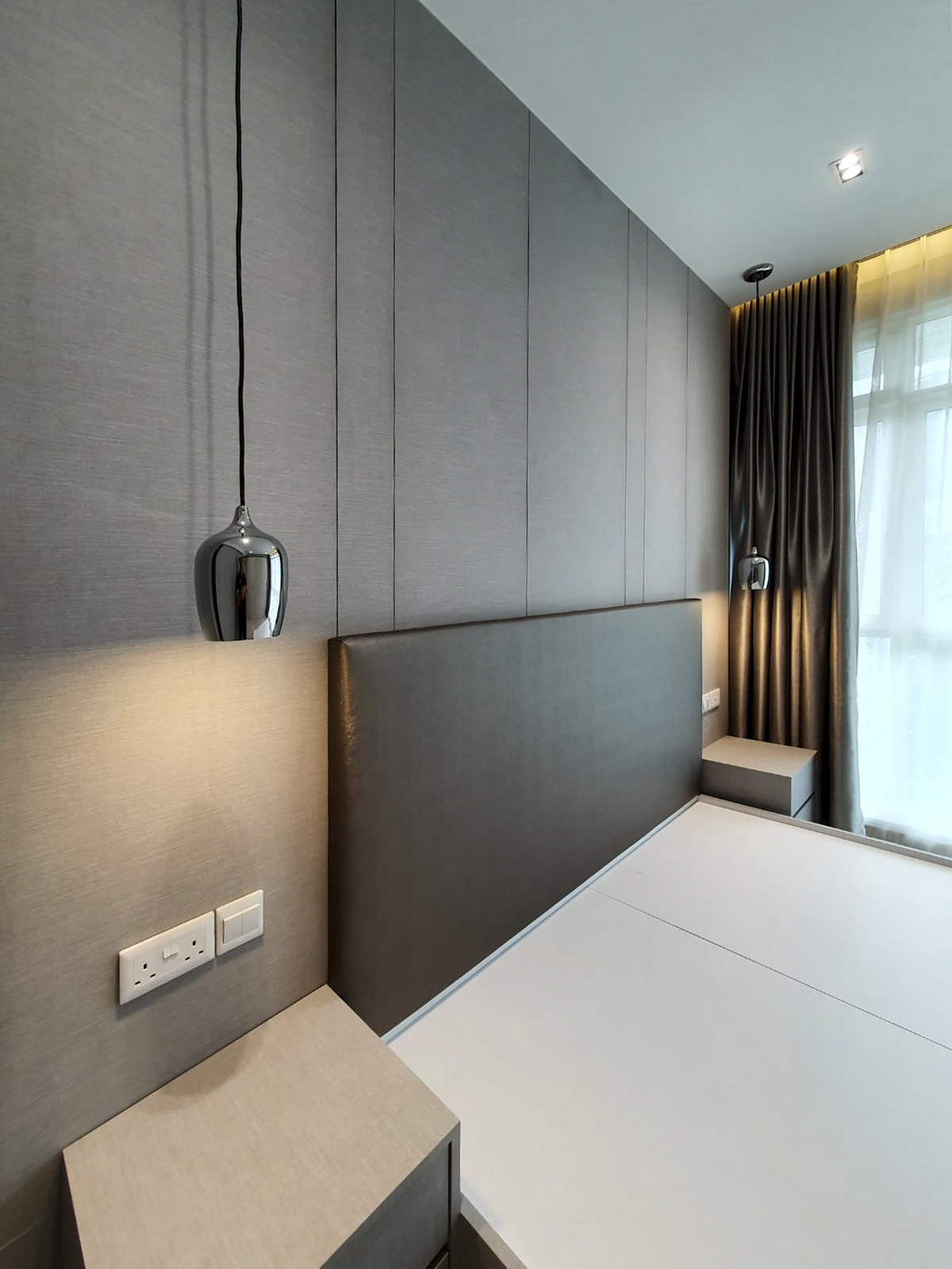 Minimalist Design - Bedroom - Condominium - Design by Sky Creation