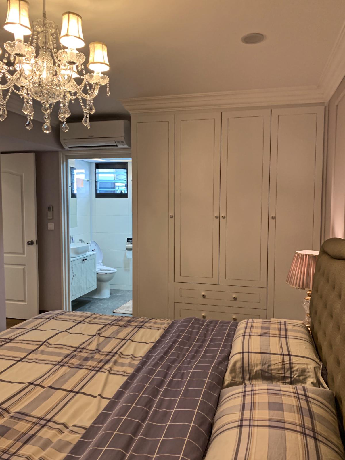 Victorian, Vintage Design - Bedroom - HDB 4 Room - Design by Sky Creation
