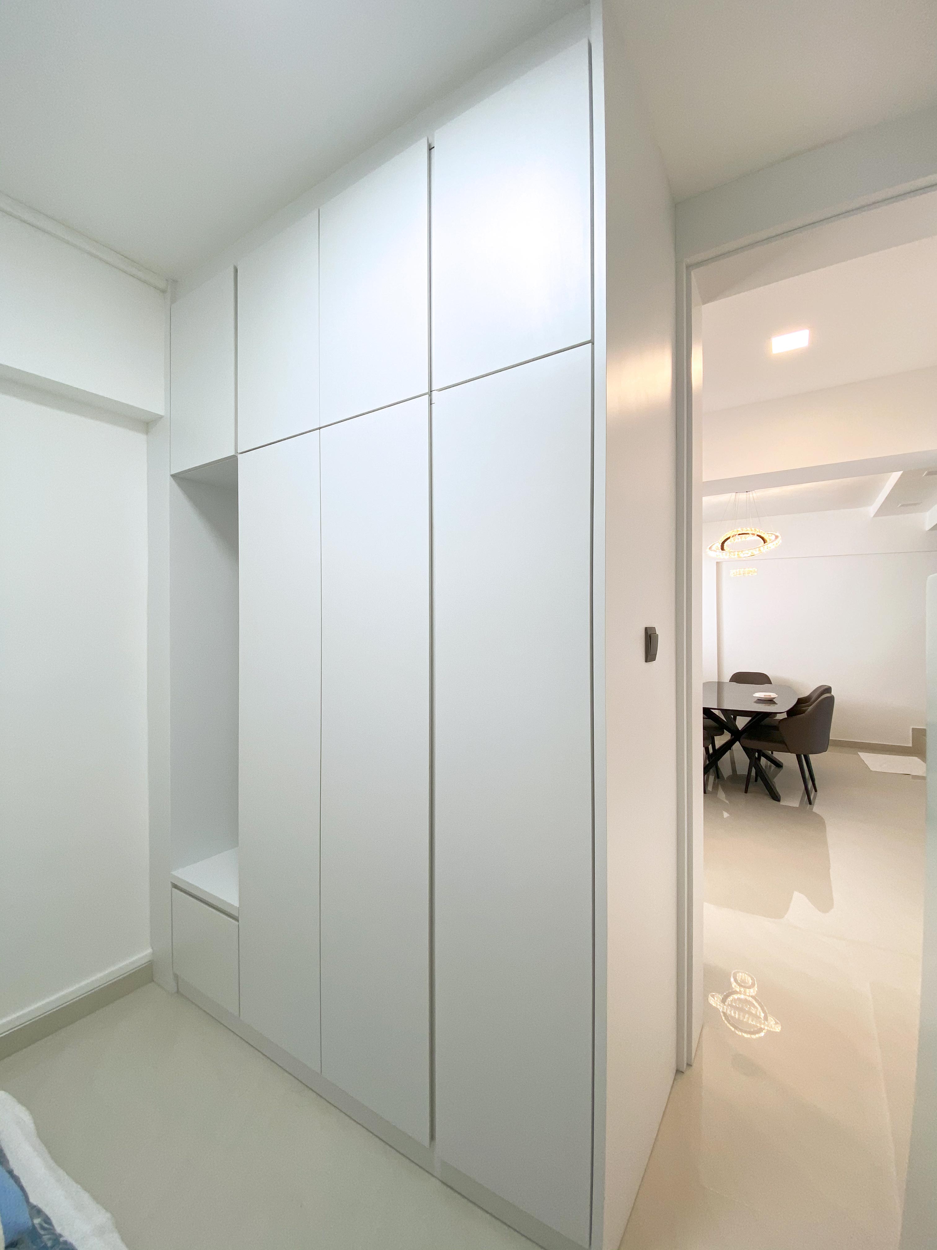 Minimalist Design - Bedroom - HDB Executive Apartment - Design by Sky Creation