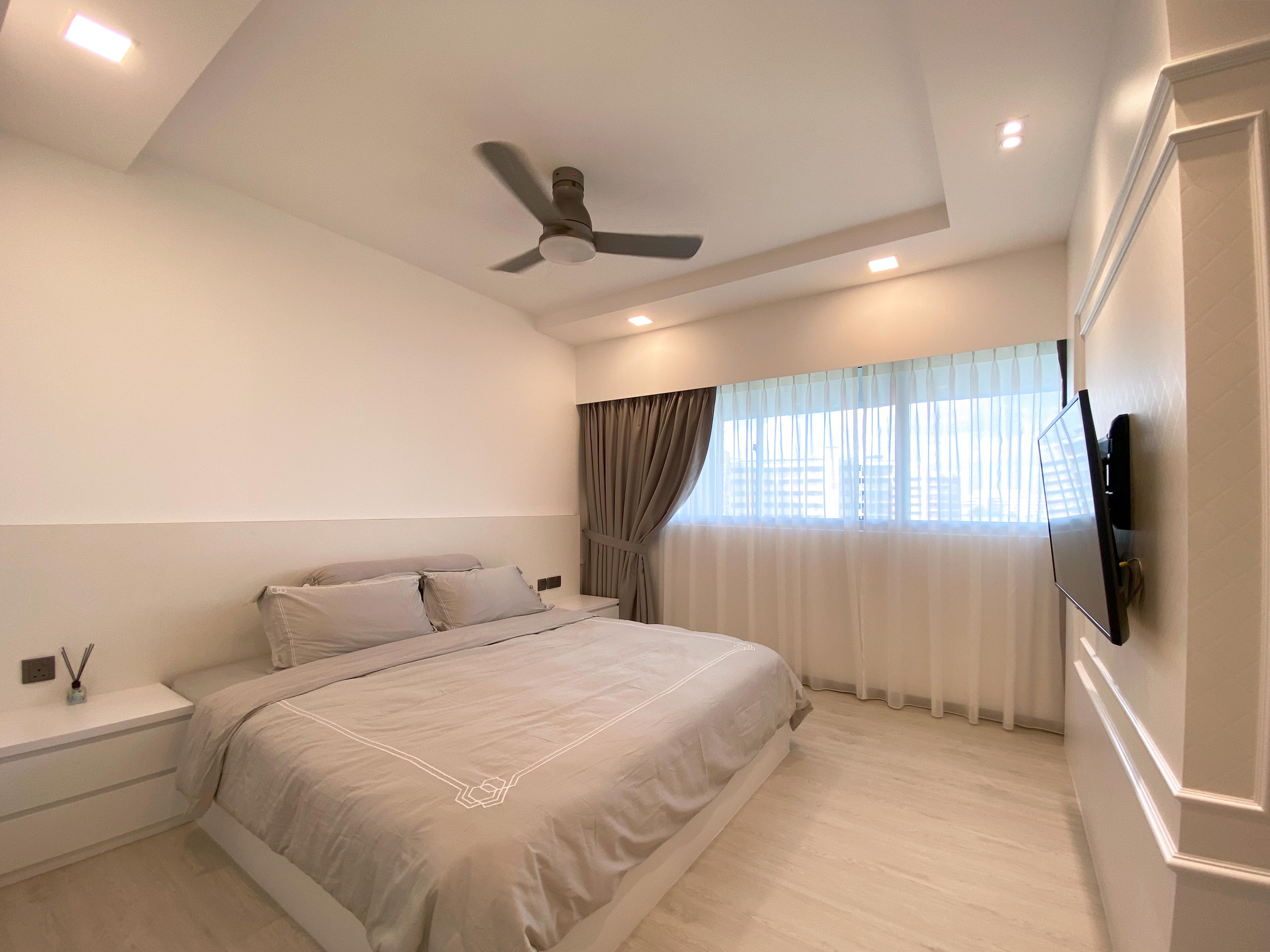 Minimalist Design - Bedroom - HDB Executive Apartment - Design by Sky Creation