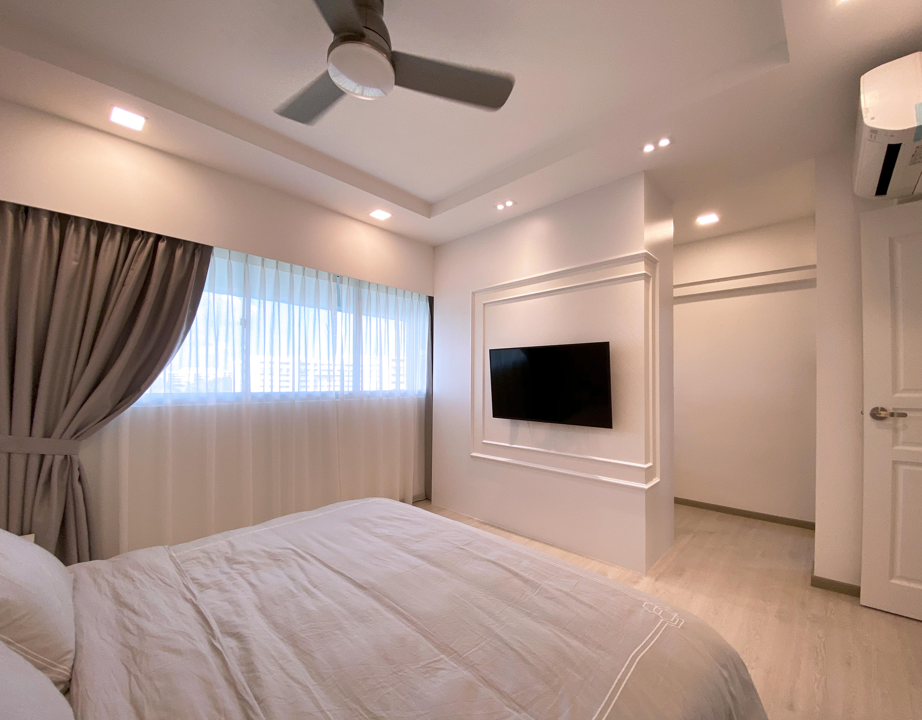 Minimalist Design - Bedroom - HDB Executive Apartment - Design by Sky Creation