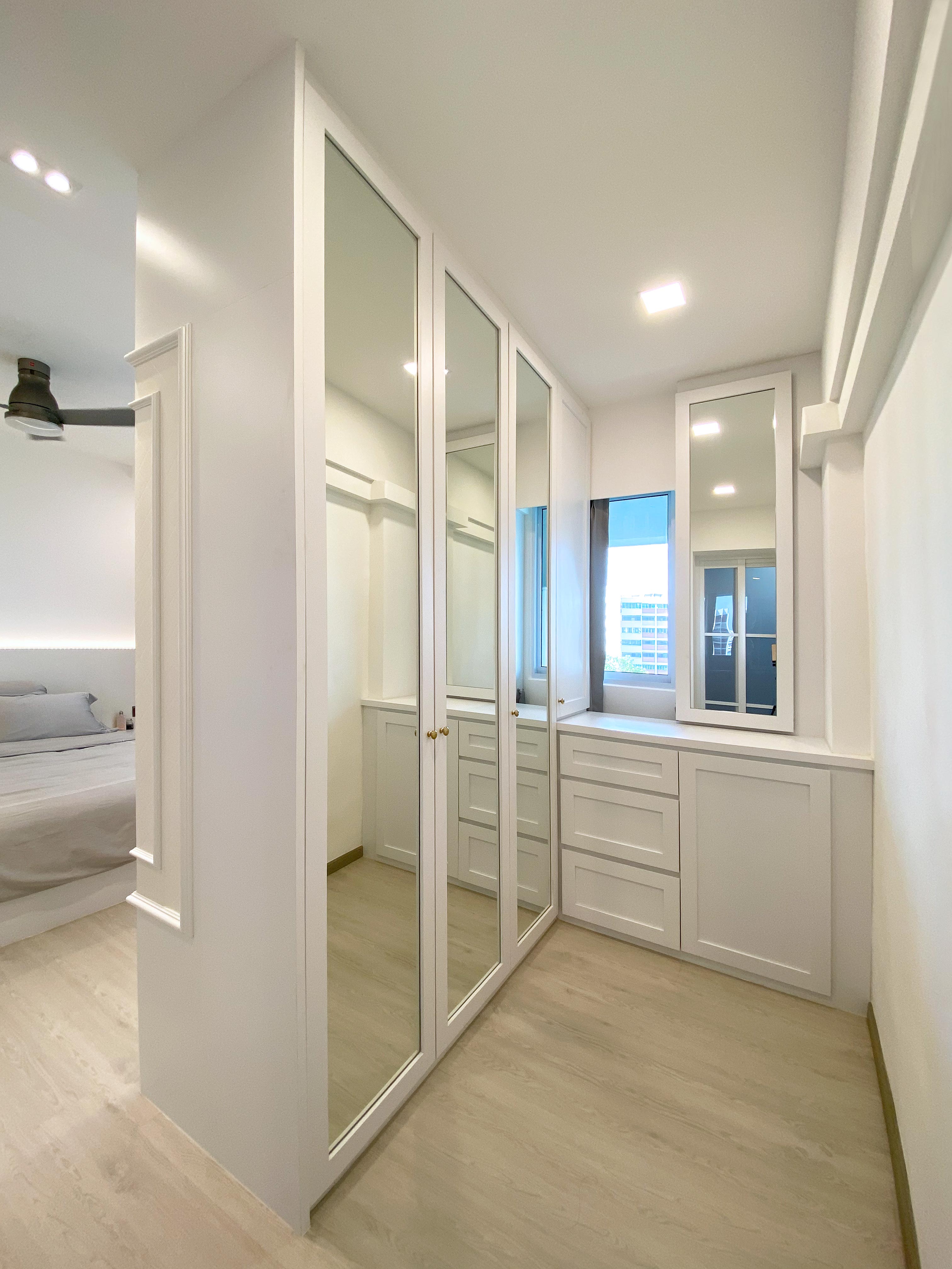 Minimalist Design - Bedroom - HDB Executive Apartment - Design by Sky Creation