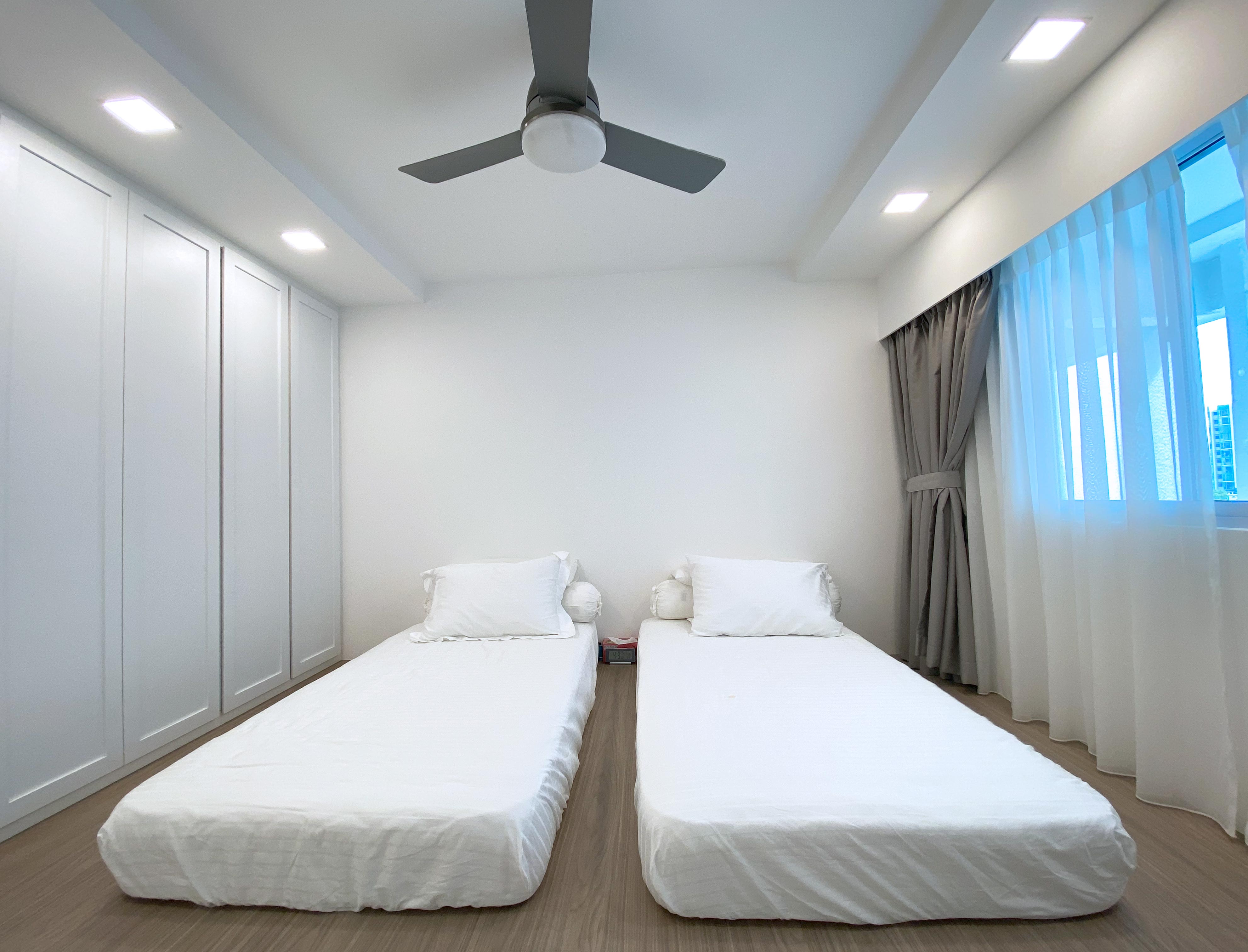 Minimalist Design - Bedroom - HDB Executive Apartment - Design by Sky Creation