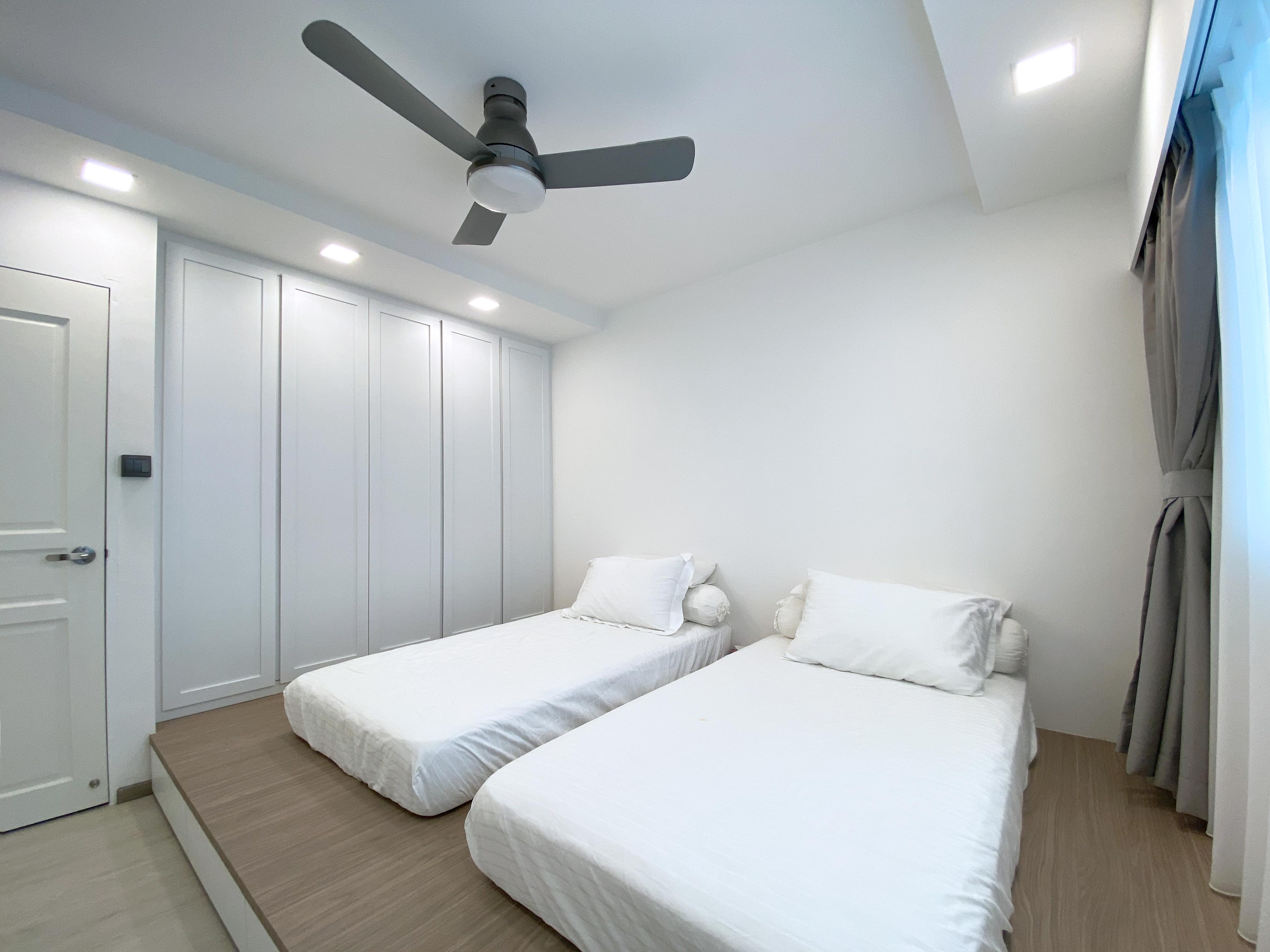 Minimalist Design - Bedroom - HDB Executive Apartment - Design by Sky Creation