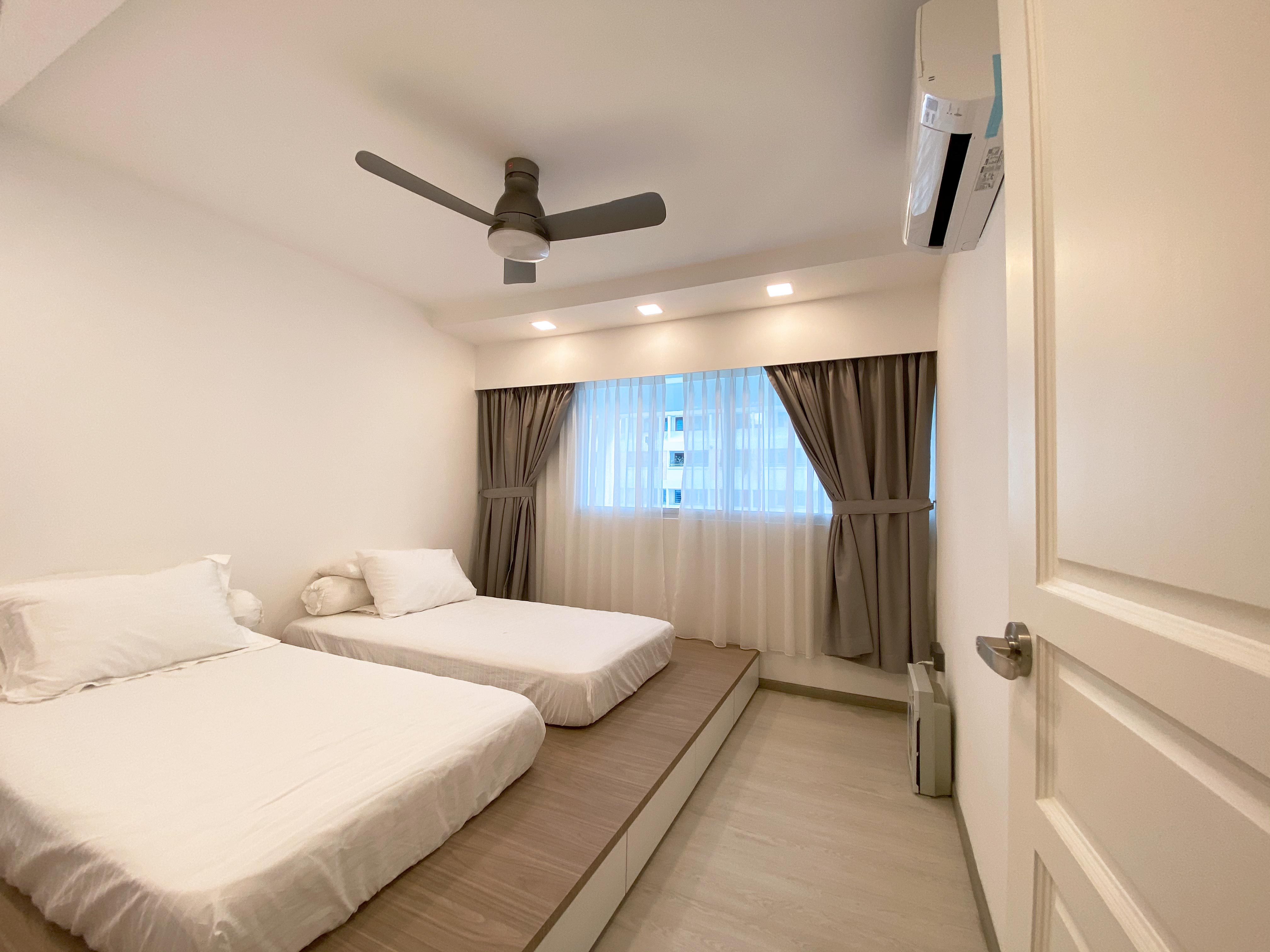 Minimalist Design - Bedroom - HDB Executive Apartment - Design by Sky Creation