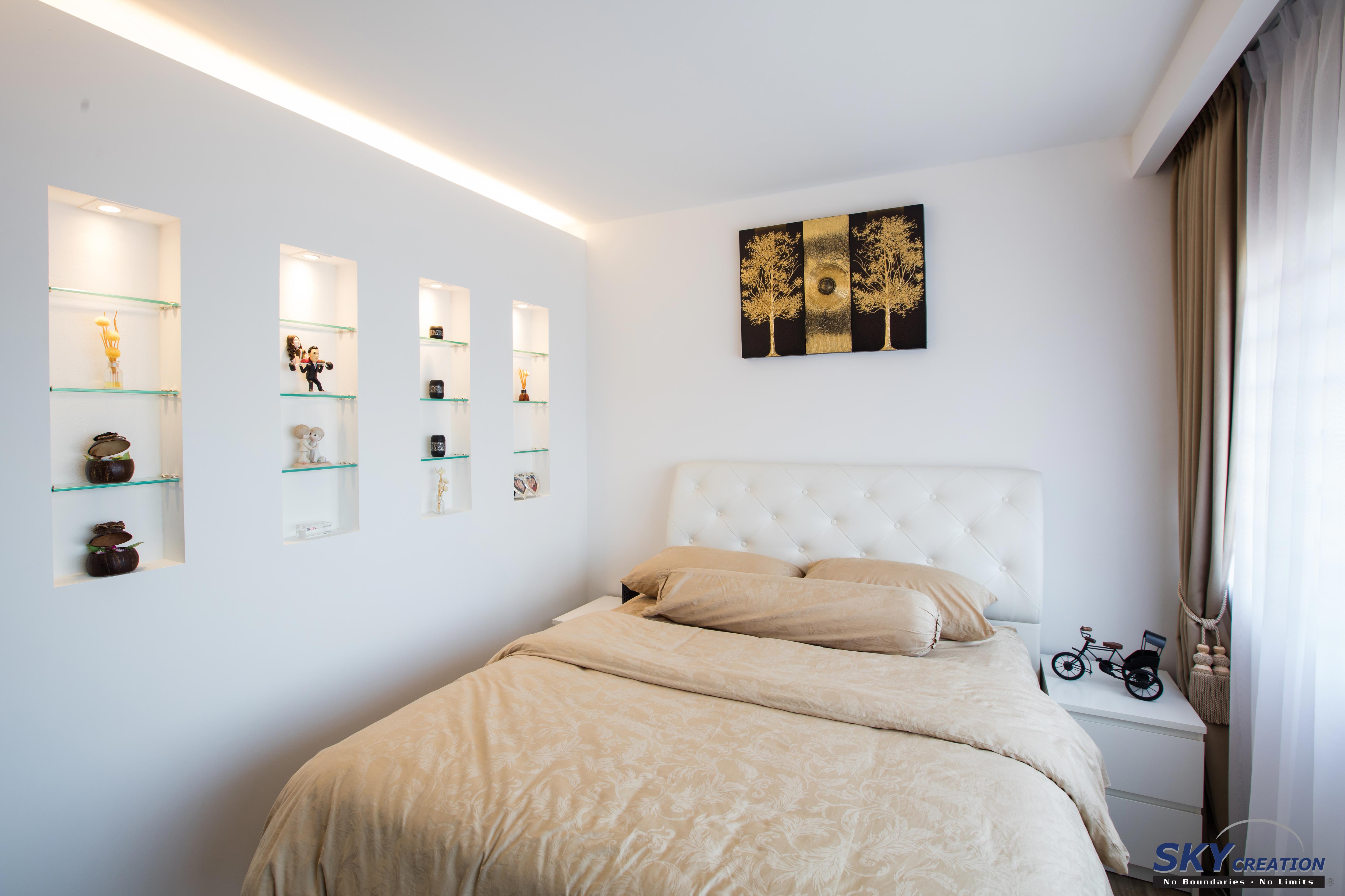 Modern Design - Bedroom - HDB 5 Room - Design by Sky Creation