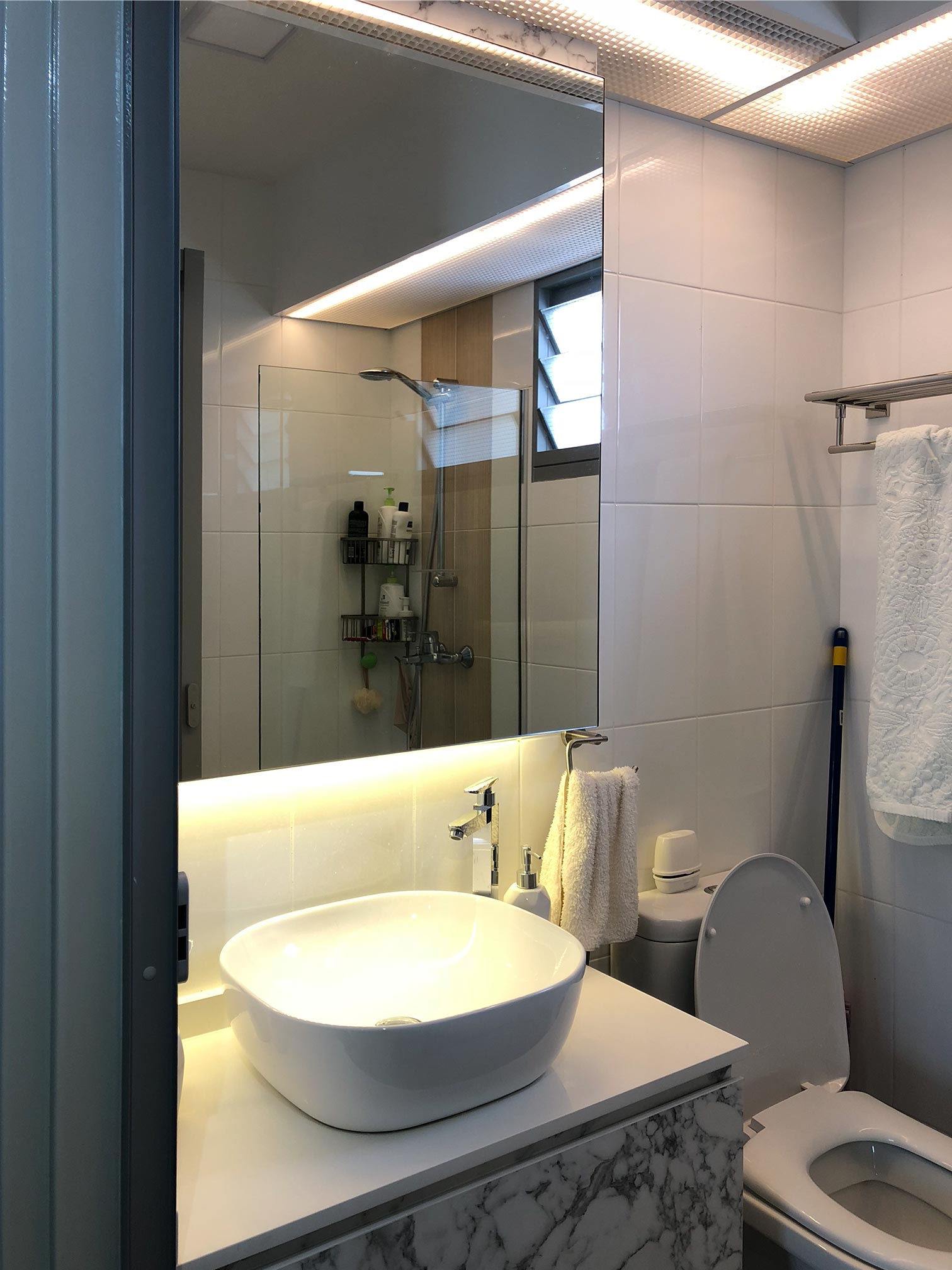 Minimalist Design - Bathroom - HDB 3 Room - Design by Sky Creation