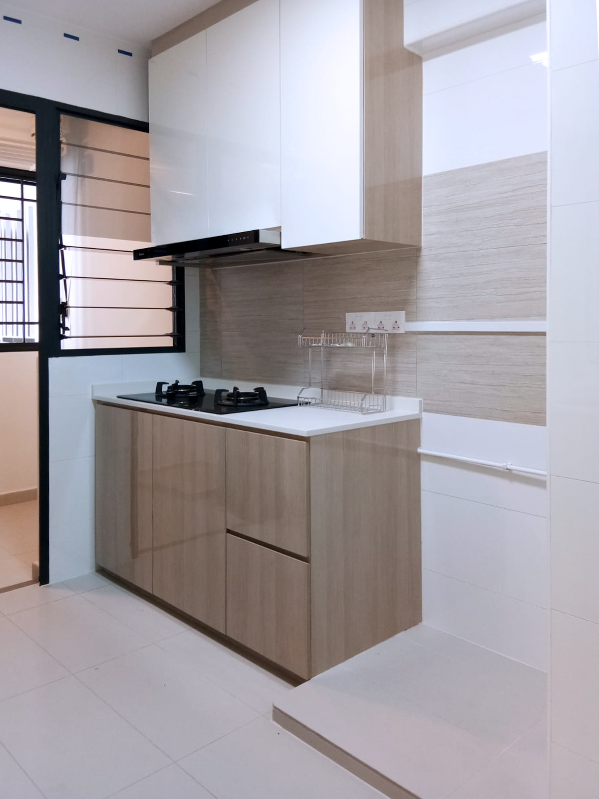 Scandinavian Design - Kitchen - HDB 3 Room - Design by Sky Creation