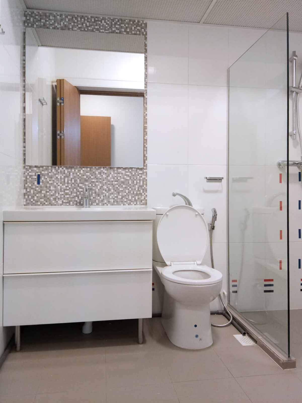 Scandinavian Design - Bathroom - HDB 3 Room - Design by Sky Creation